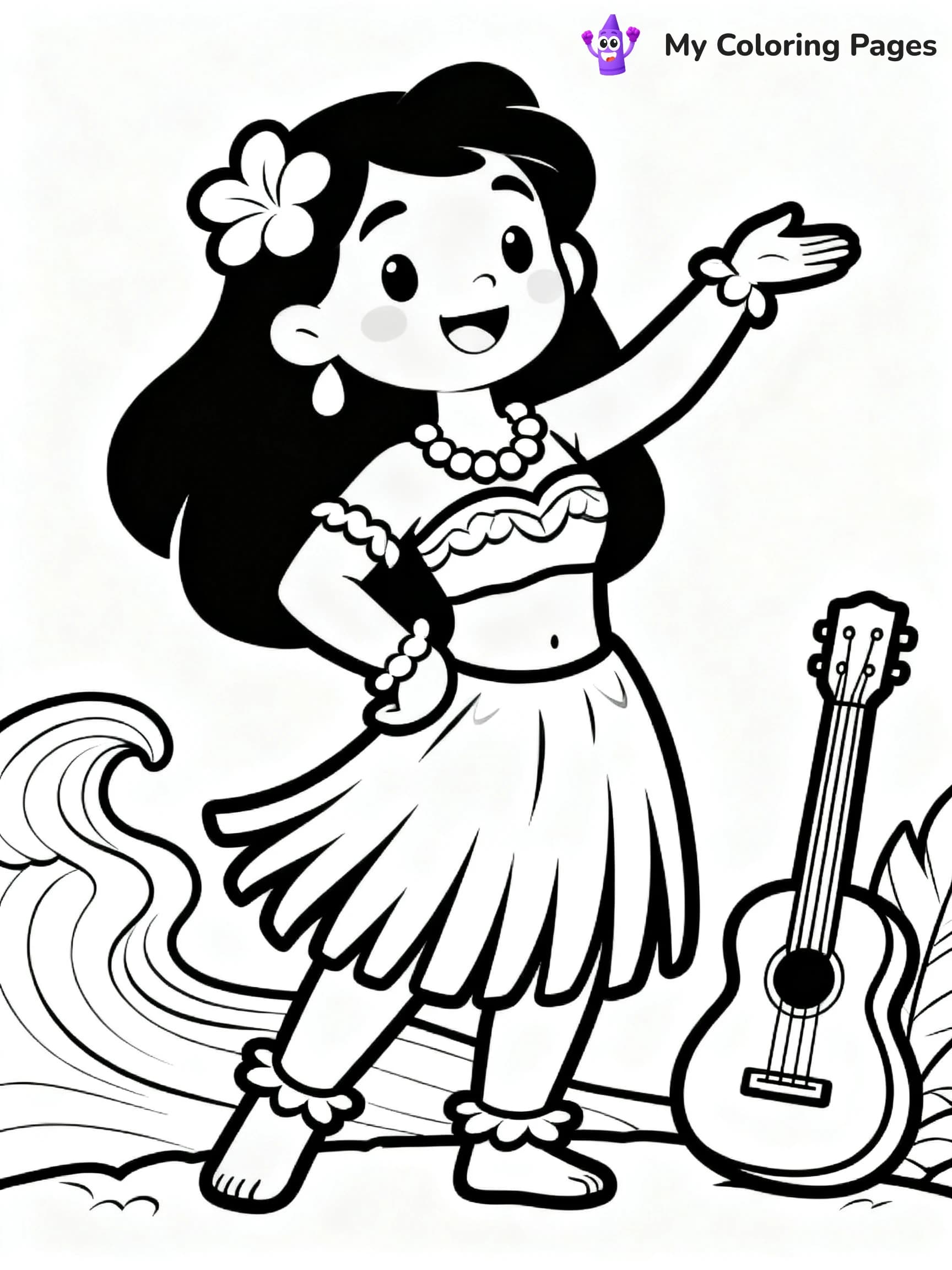 Aloha Coloring Pages - 15