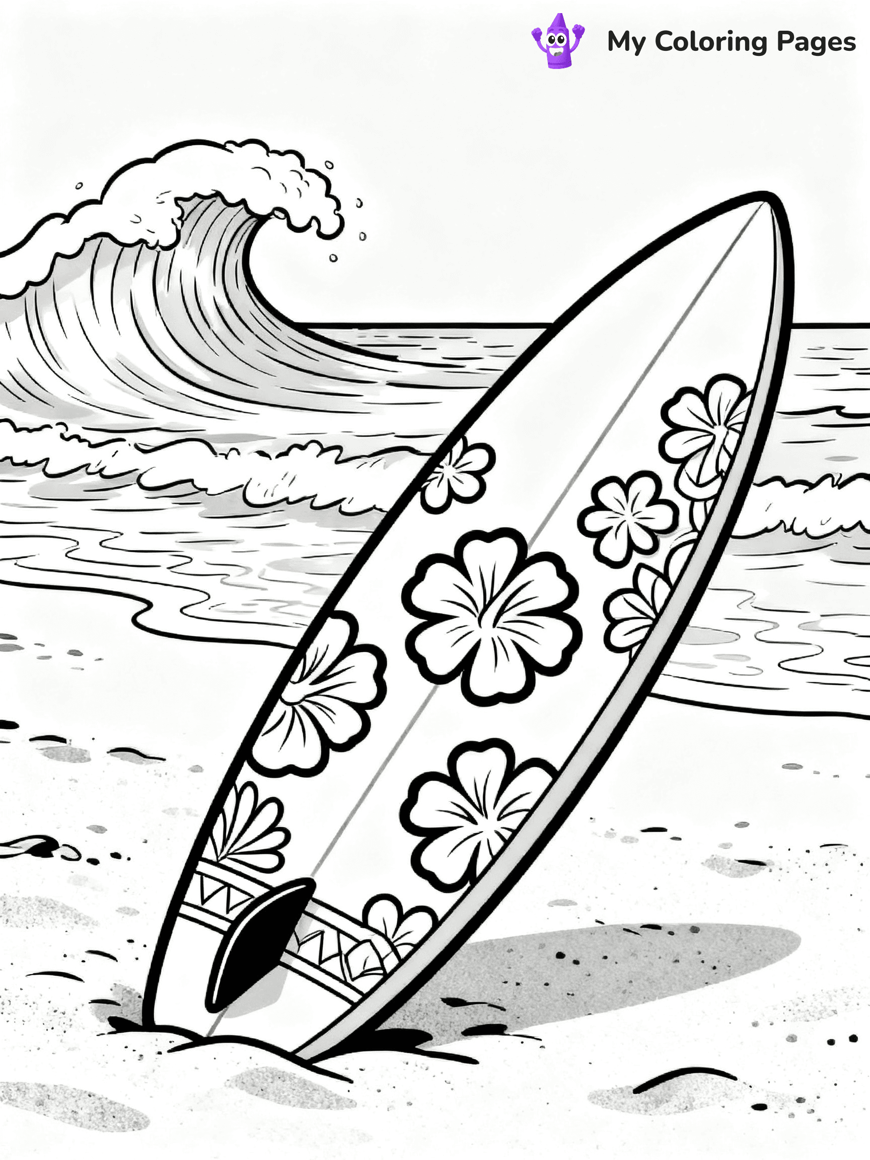 Aloha Coloring Pages - 12