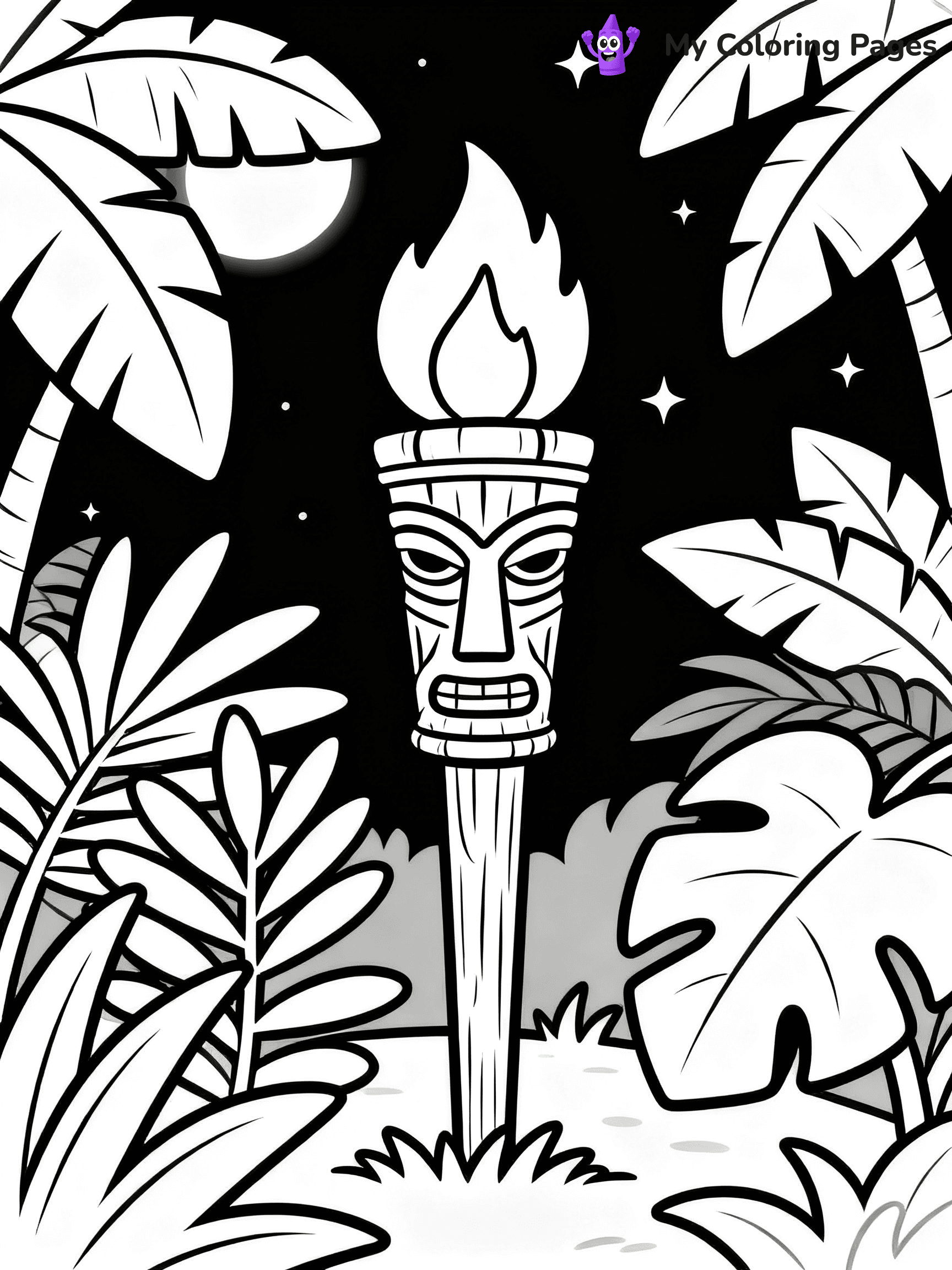 Aloha Coloring Pages - 1