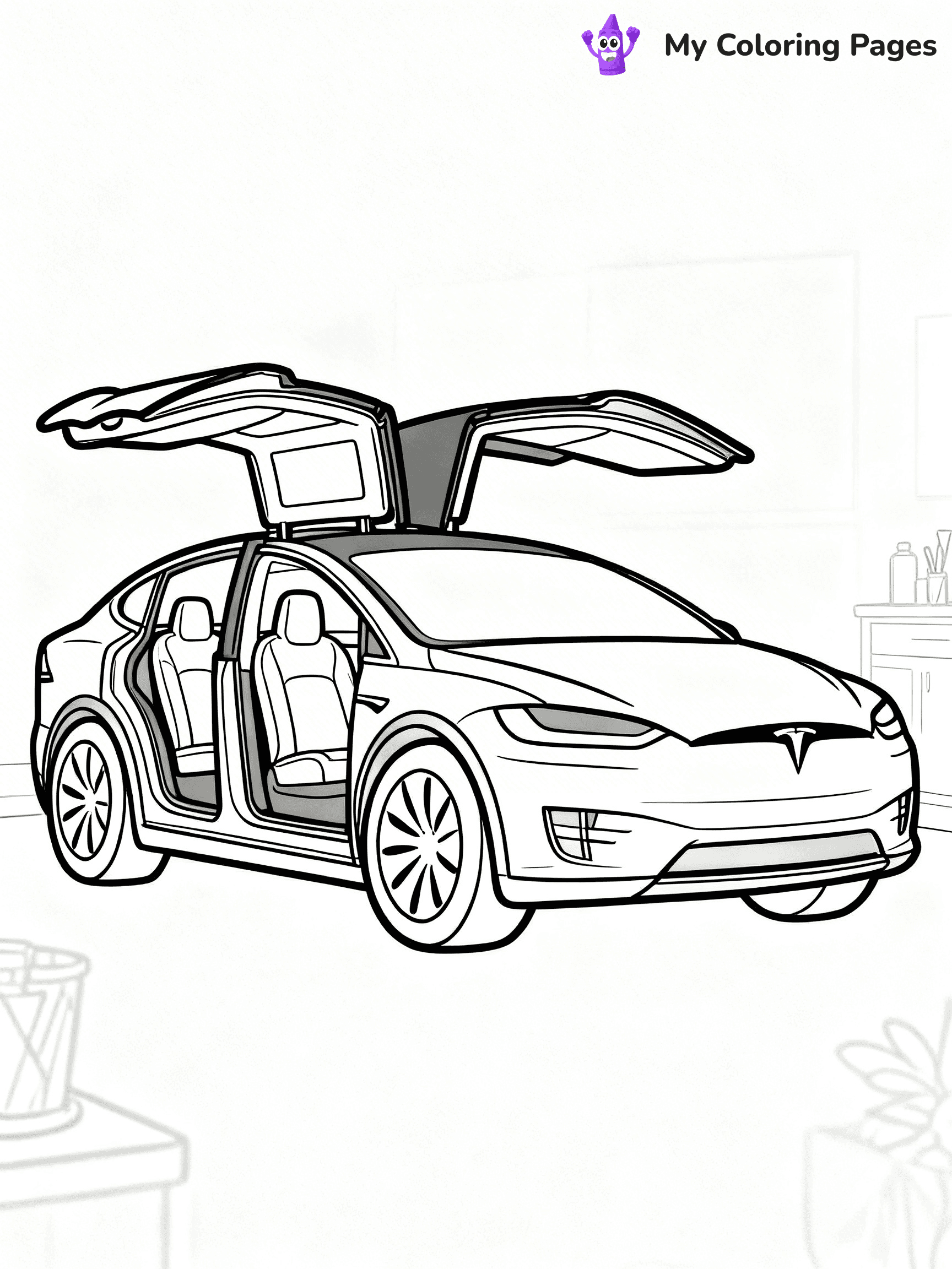 Tesla Coloring Pages - 30
