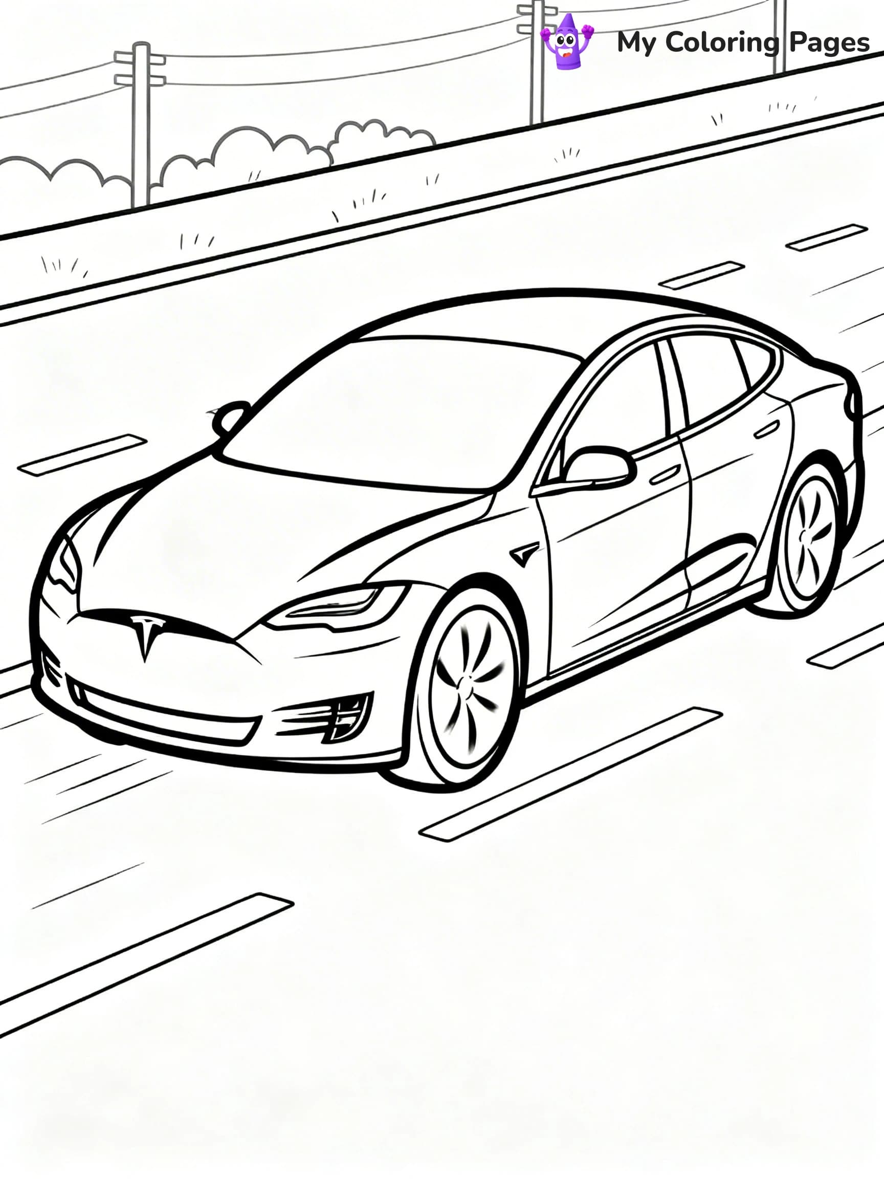 Tesla Coloring Pages - 24