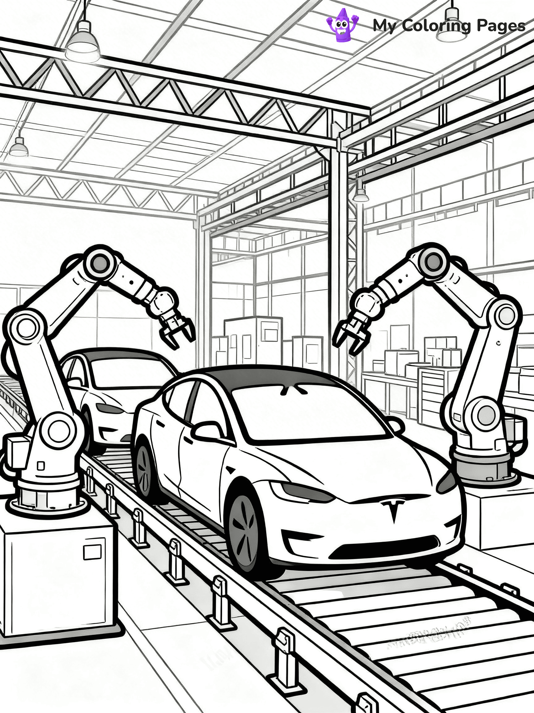 Tesla Coloring Pages - 17