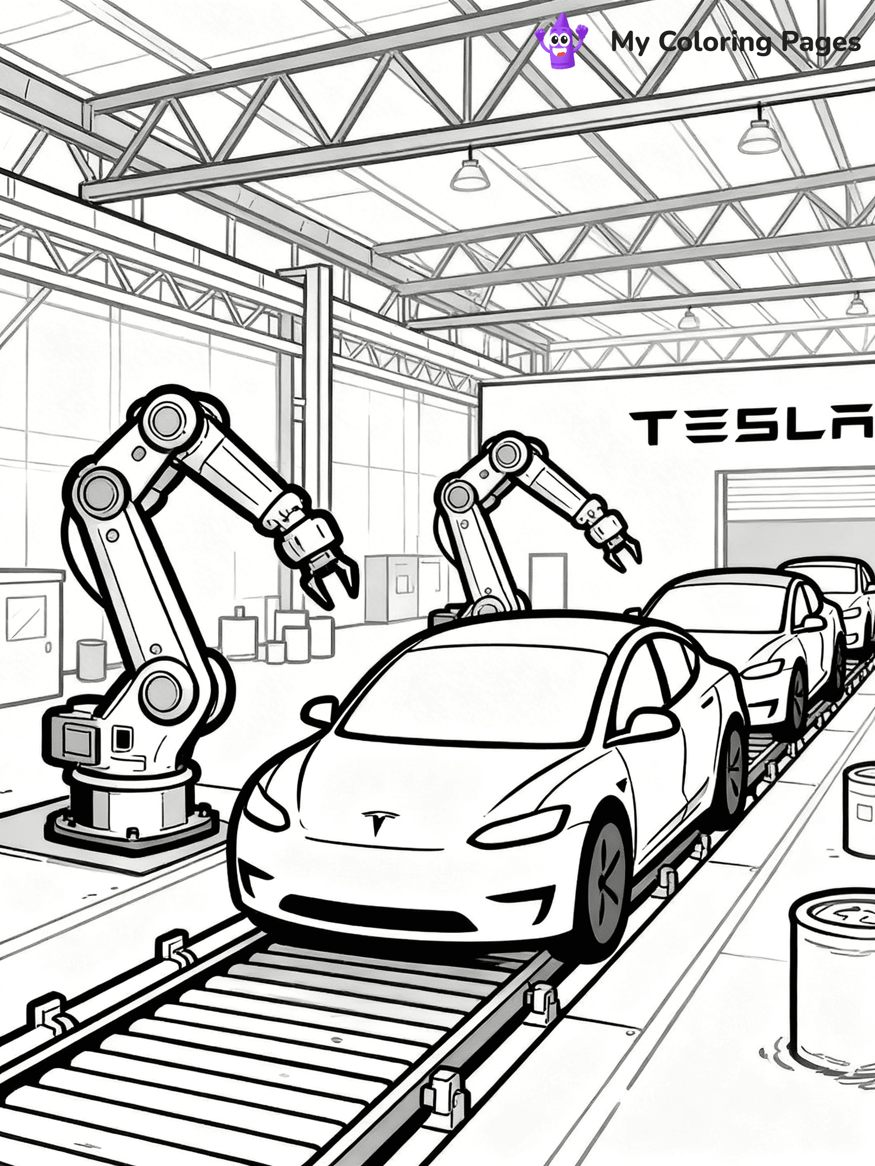 Tesla Coloring Pages - 16