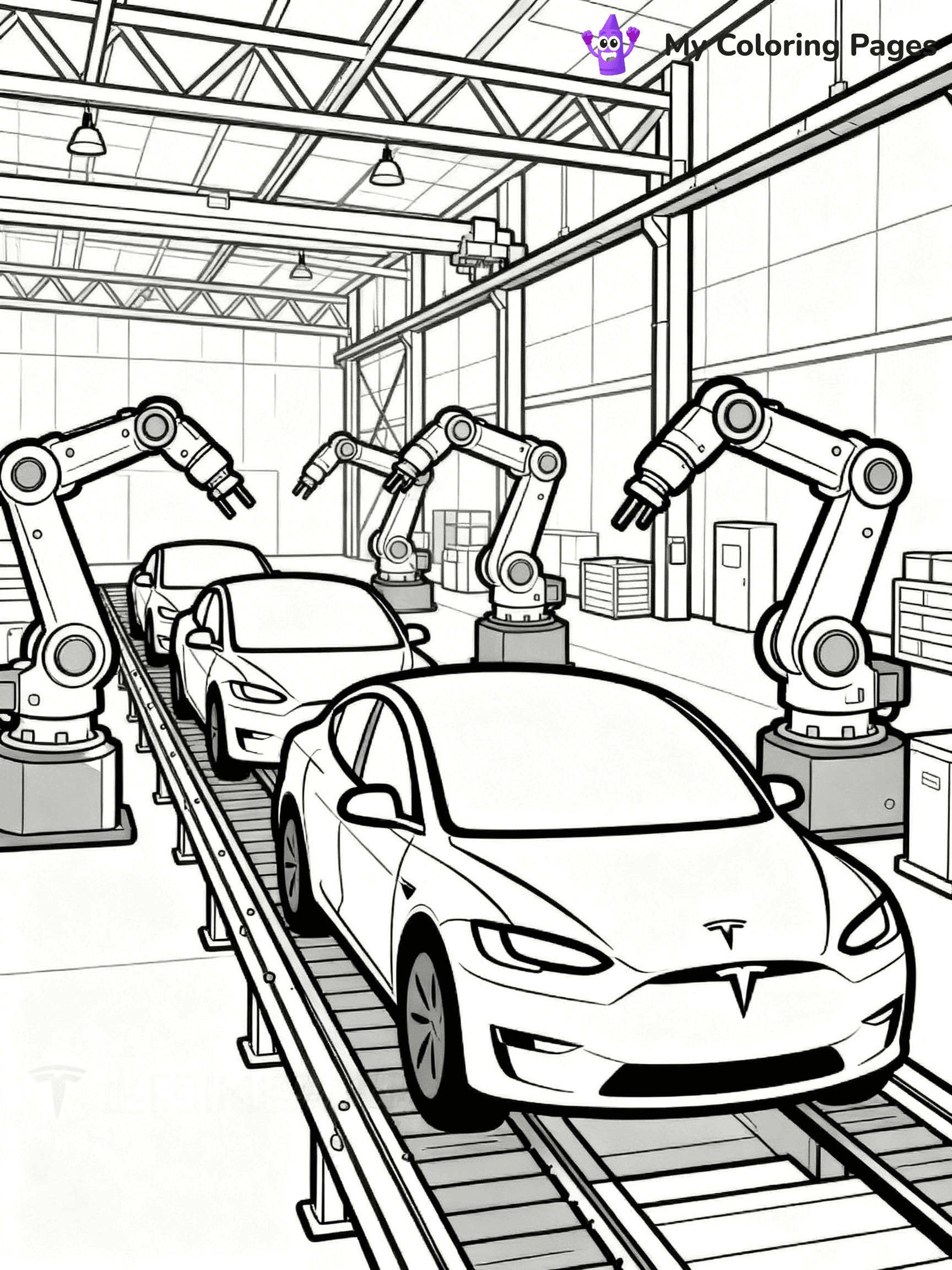 Tesla Coloring Pages - 14