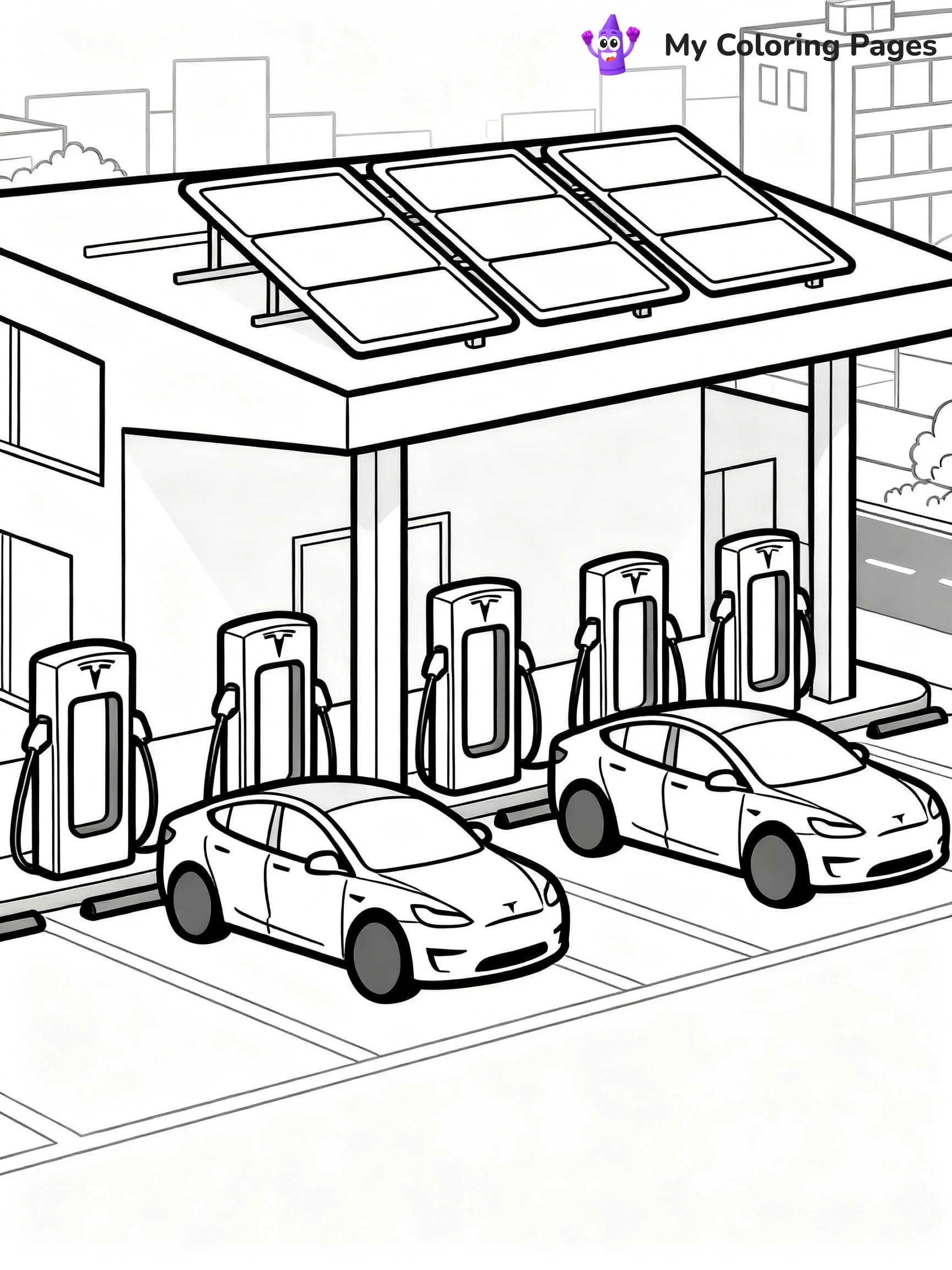 Tesla Coloring Pages - 13