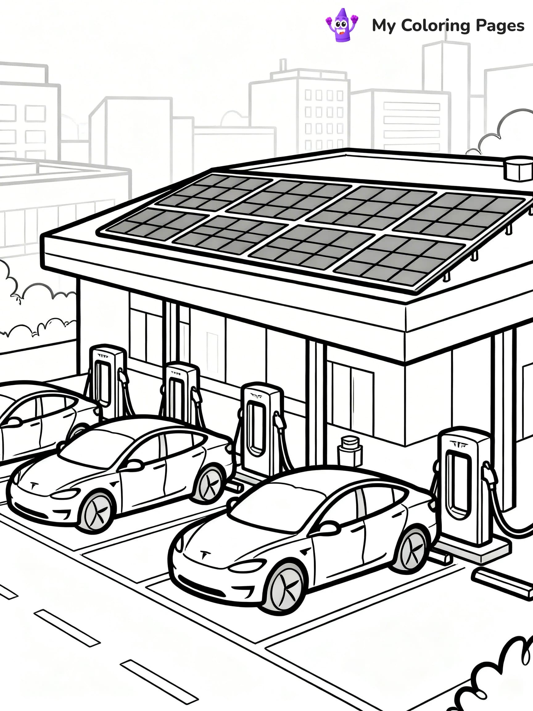 Tesla Coloring Pages - 10