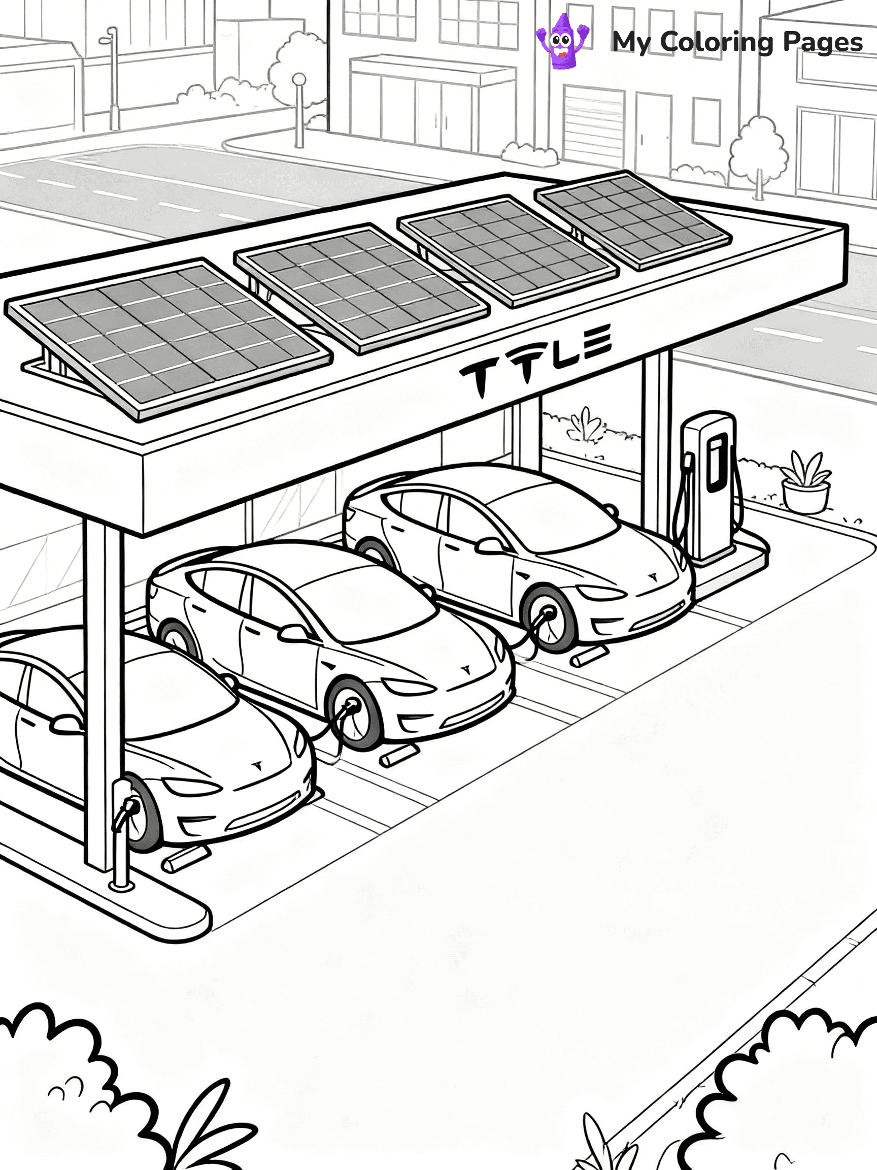 Tesla Coloring Pages - 9