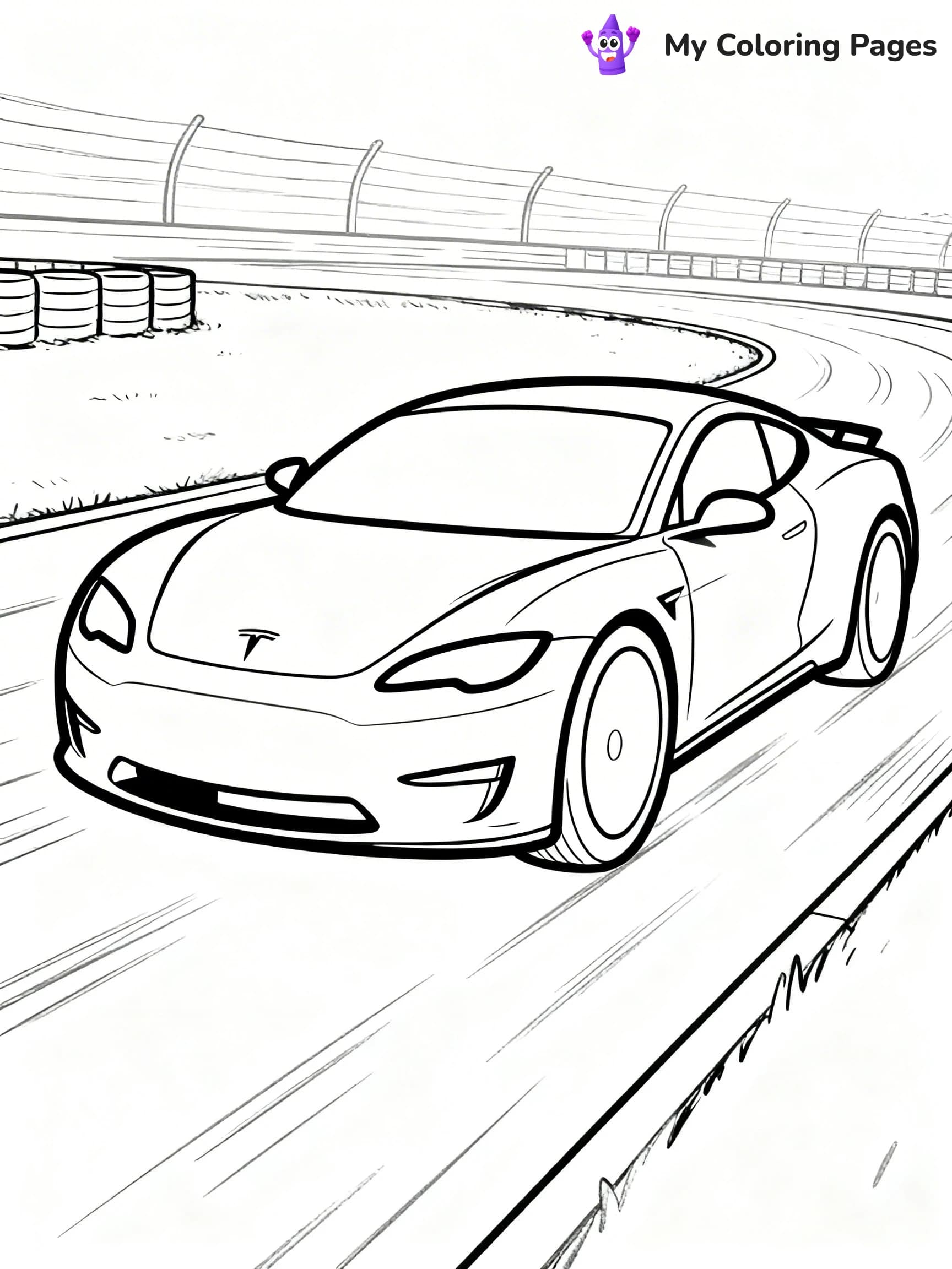 Tesla Coloring Pages - 3