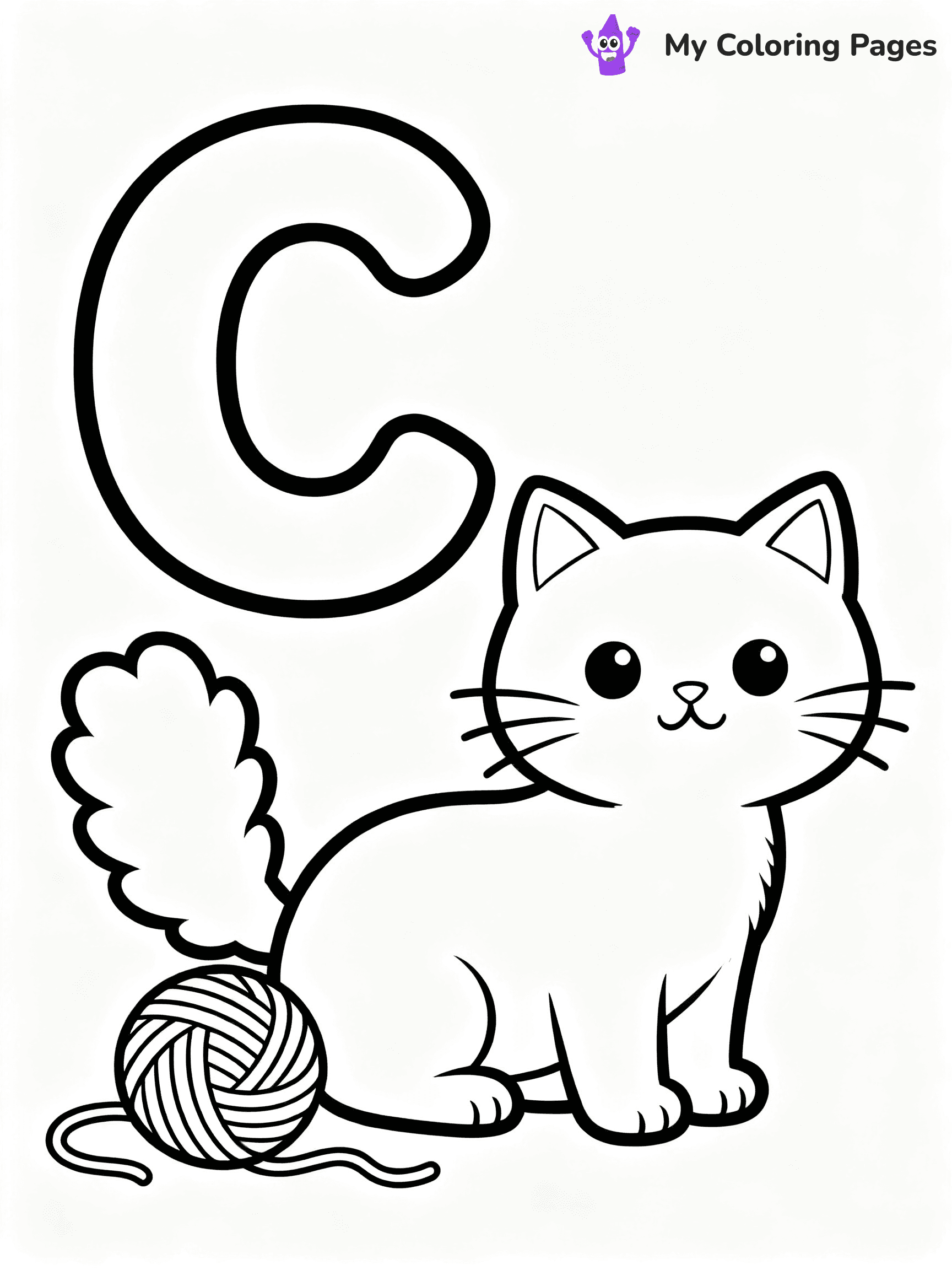 Letter C Coloring Pages - 17