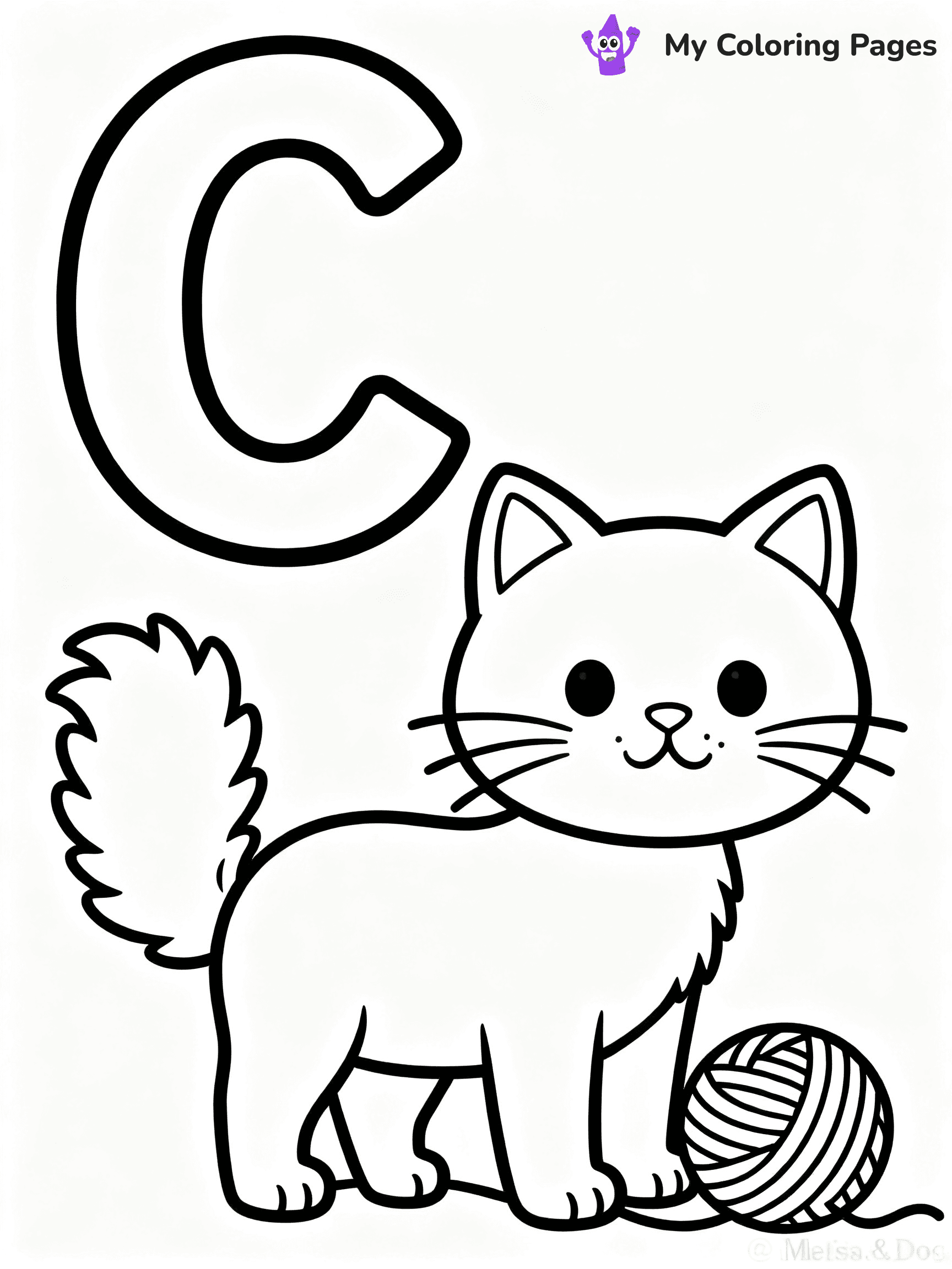 Letter C Coloring Pages - 16