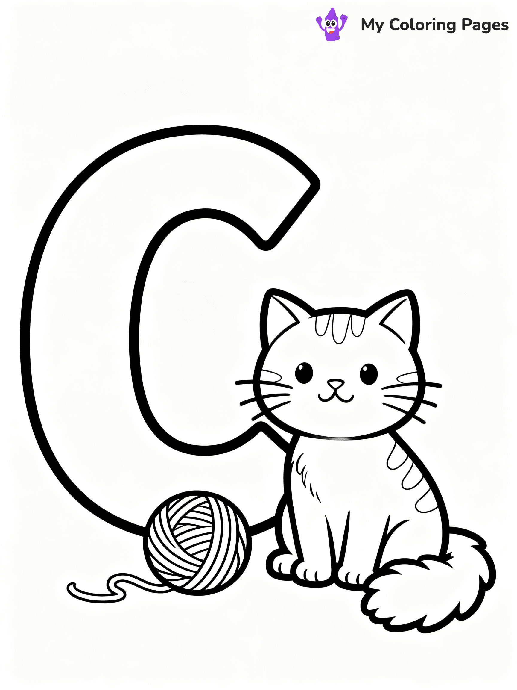 Letter C Coloring Pages - 15