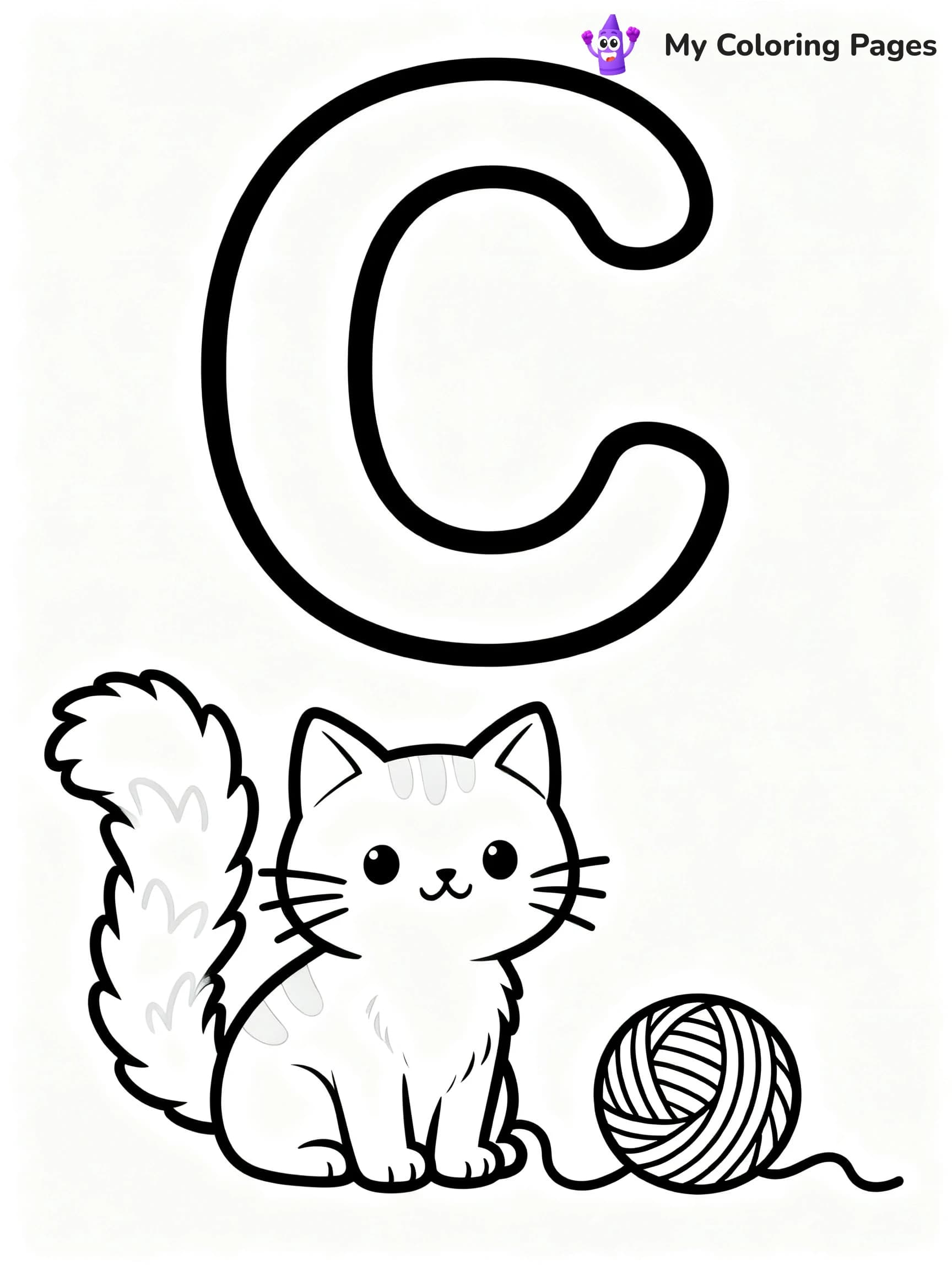 Letter C Coloring Pages - 14