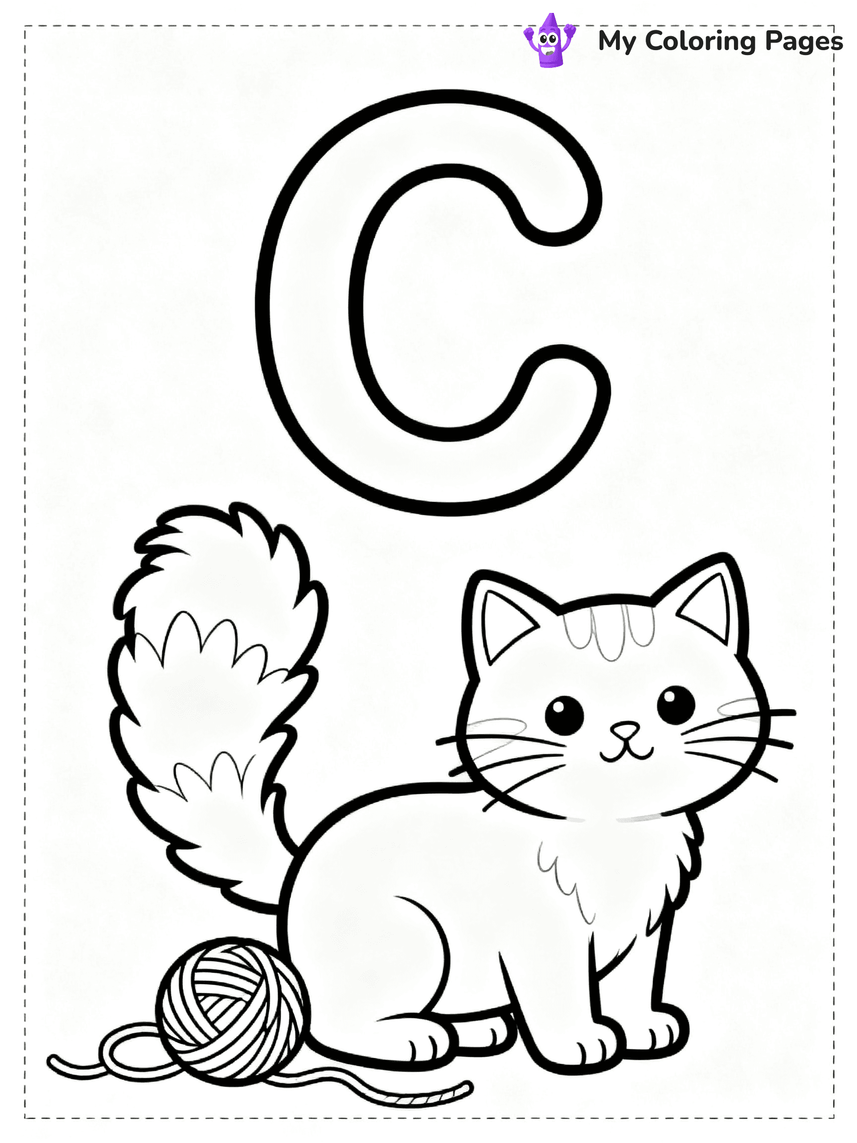 Letter C Coloring Pages - 13
