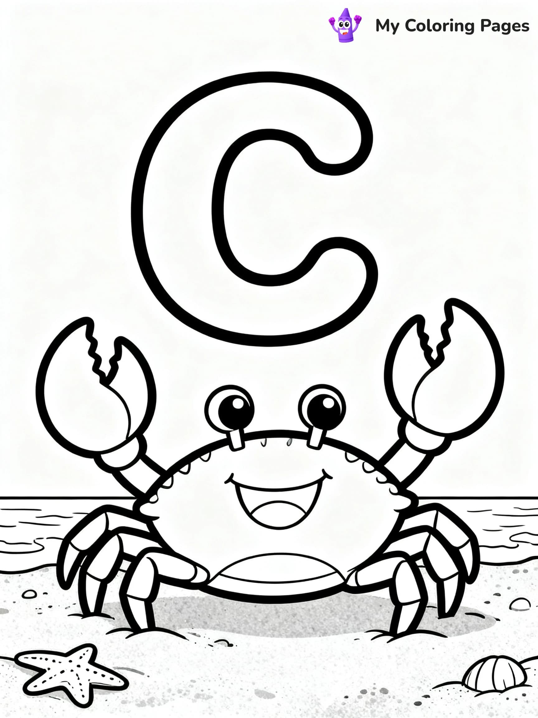 Letter C Coloring Pages - 8
