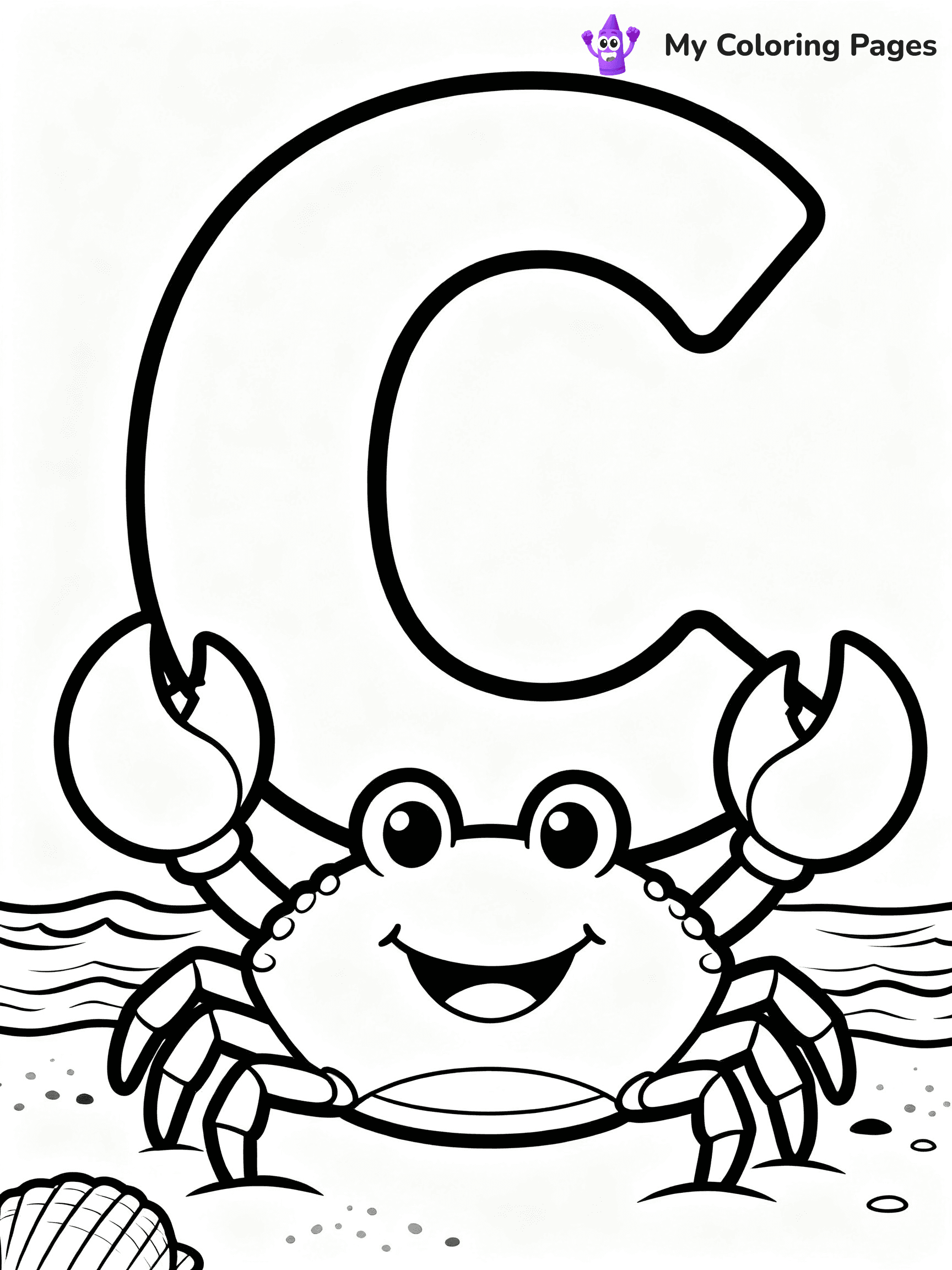 Letter C Coloring Pages - 7