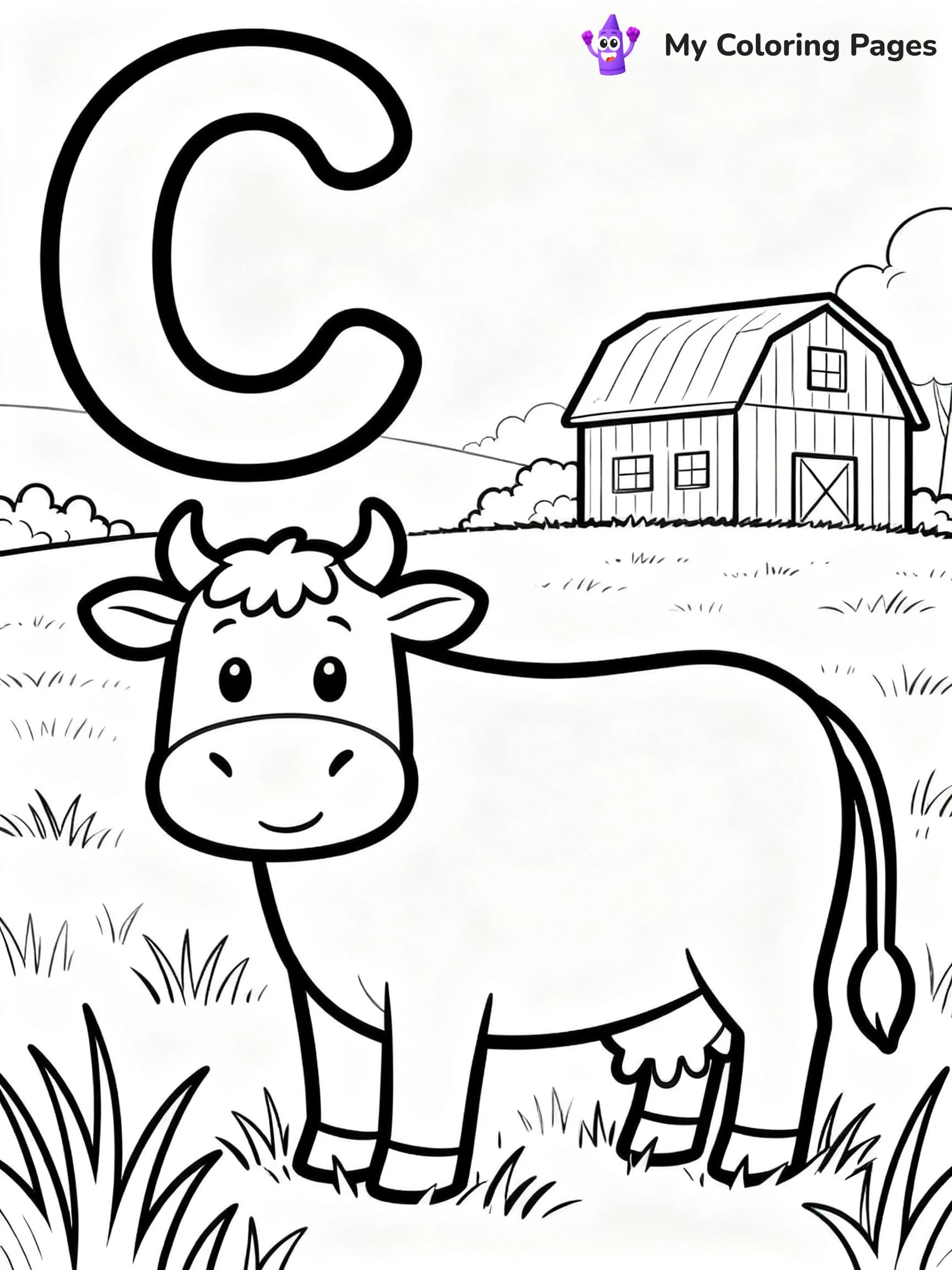 Letter C Coloring Pages - 6
