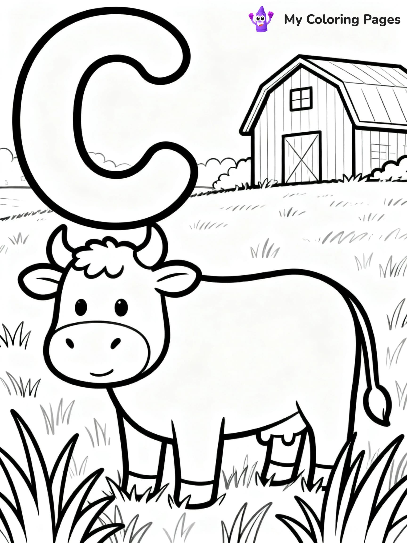 Letter C Coloring Pages - 4