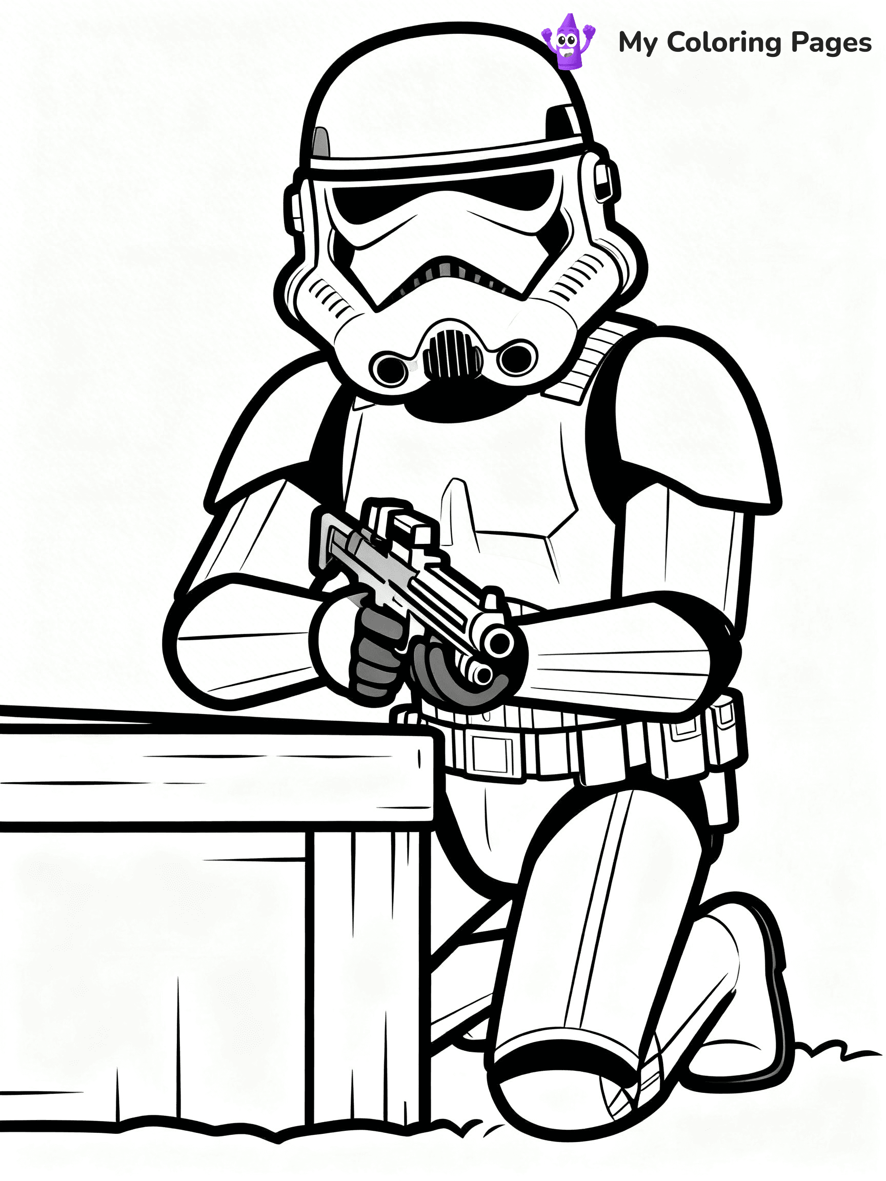 Clone Trooper Coloring Pages - 7
