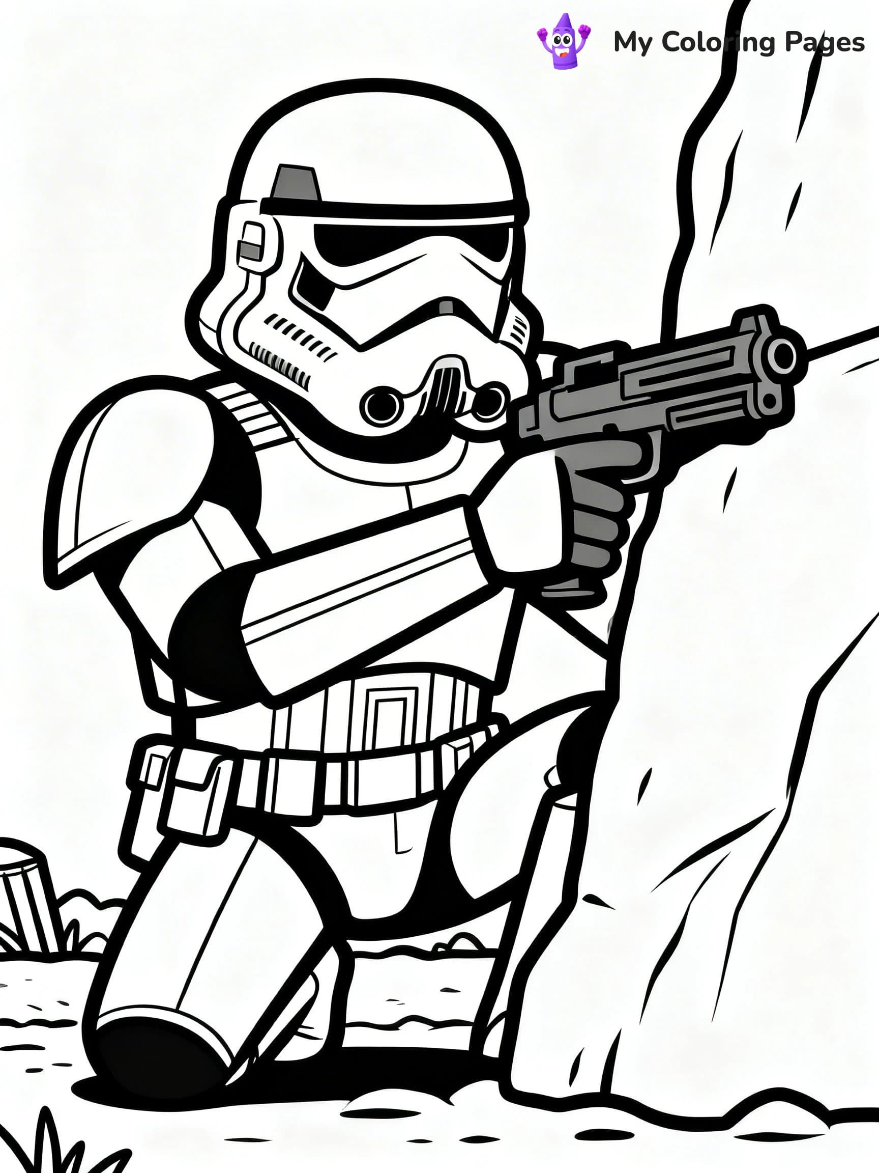 Clone Trooper Coloring Pages - 6