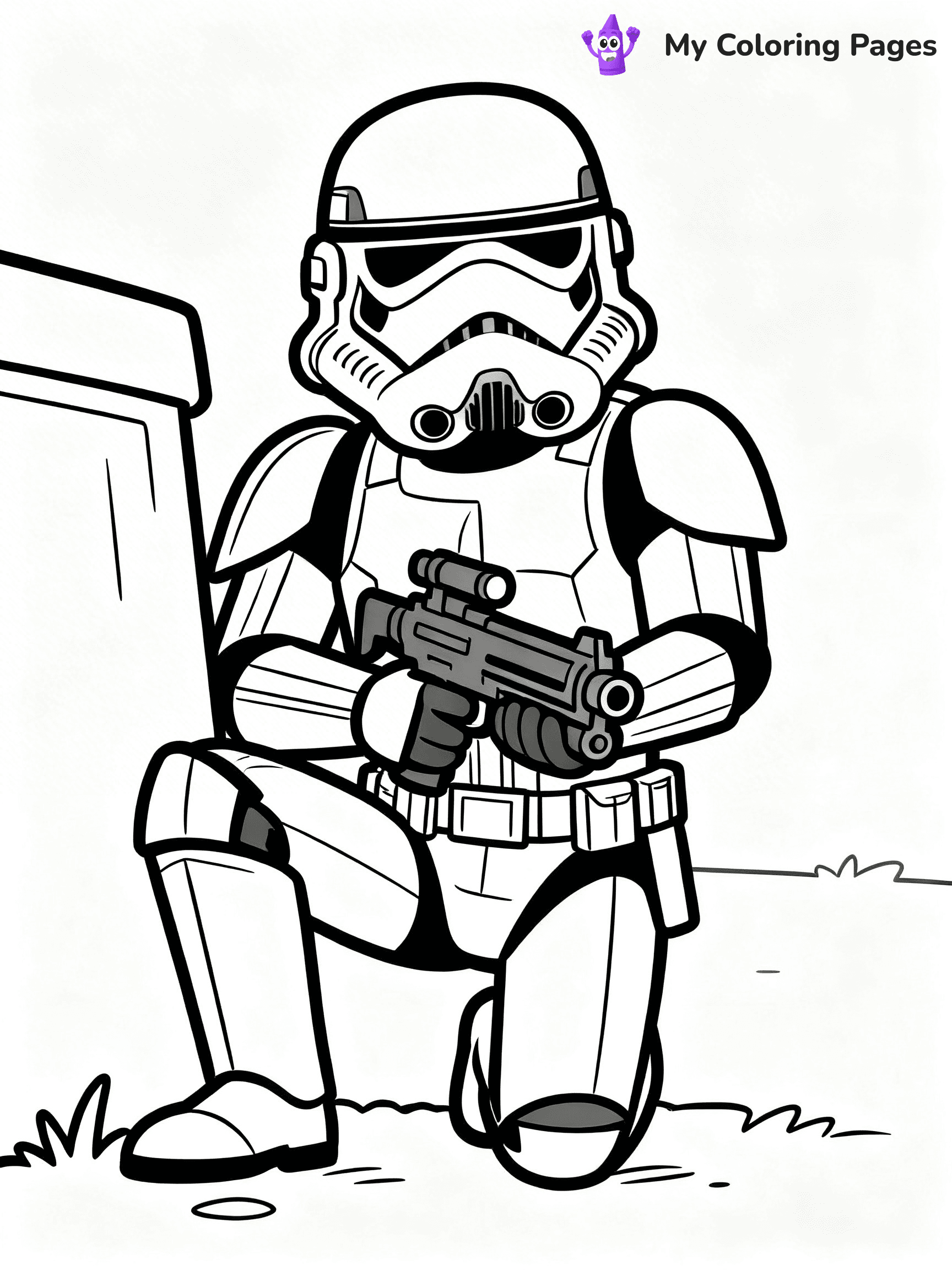 Clone Trooper Coloring Pages - 5