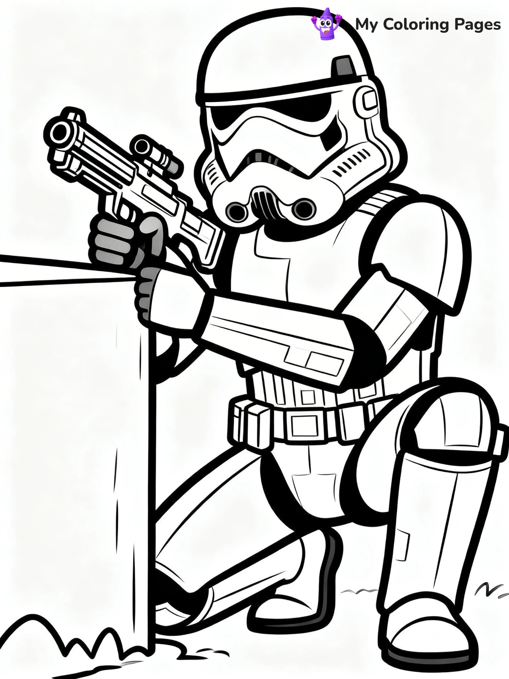 Clone Trooper Coloring Pages - 4