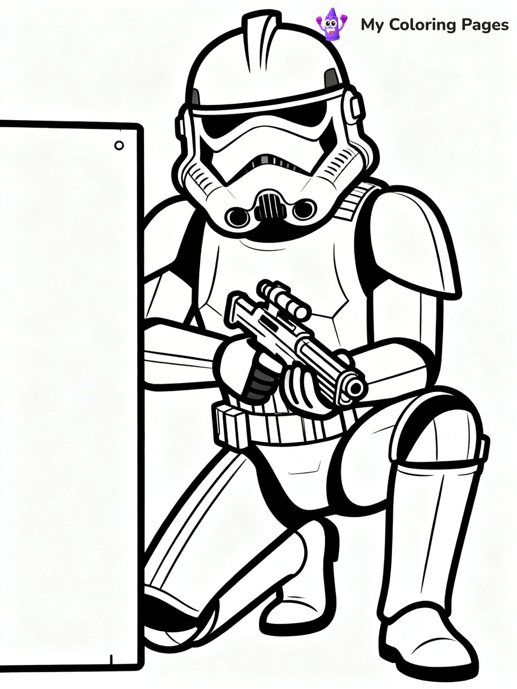 Clone Trooper Coloring Pages - 3