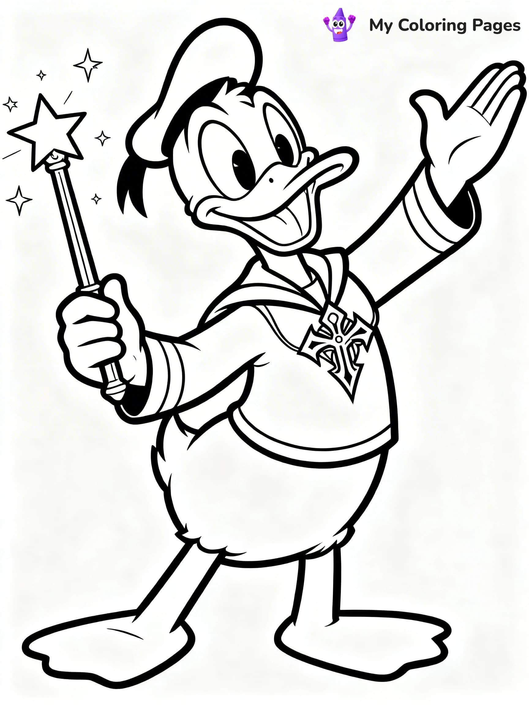 Kingdom Hearts Coloring Pages - 22