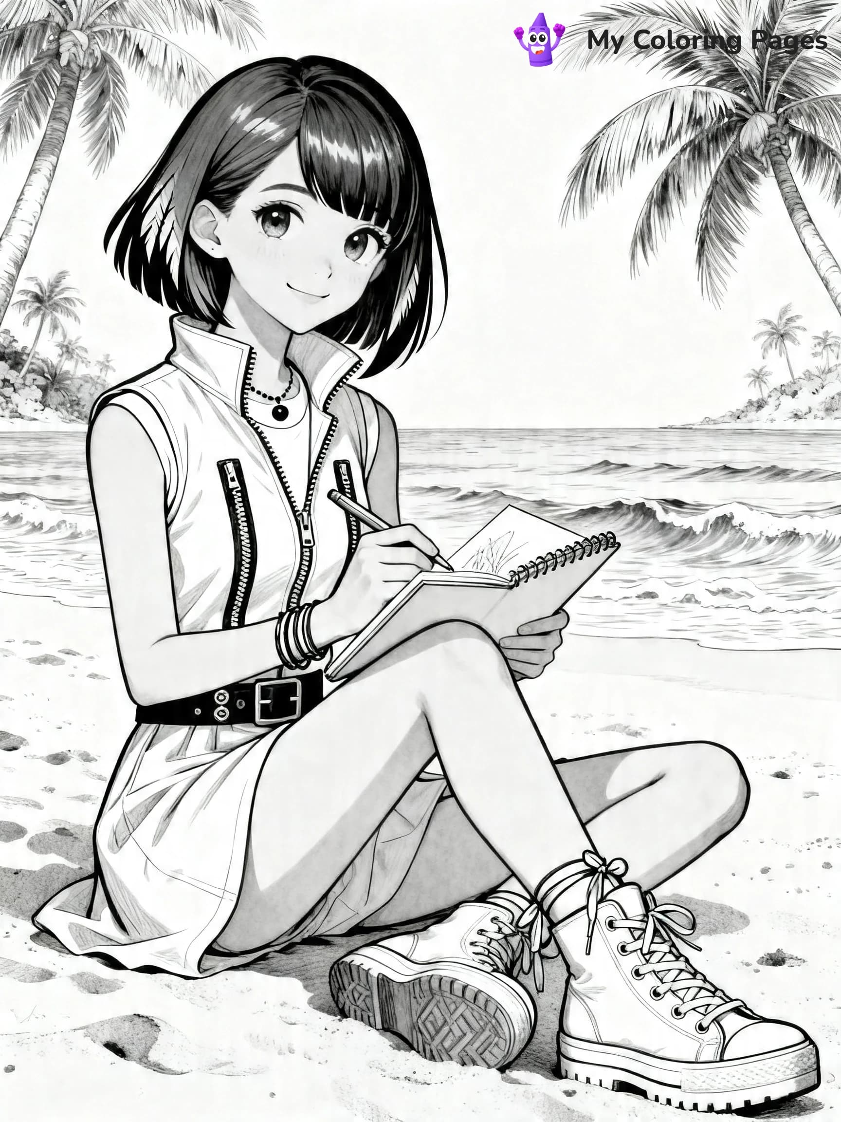 Kingdom Hearts Coloring Pages - 3