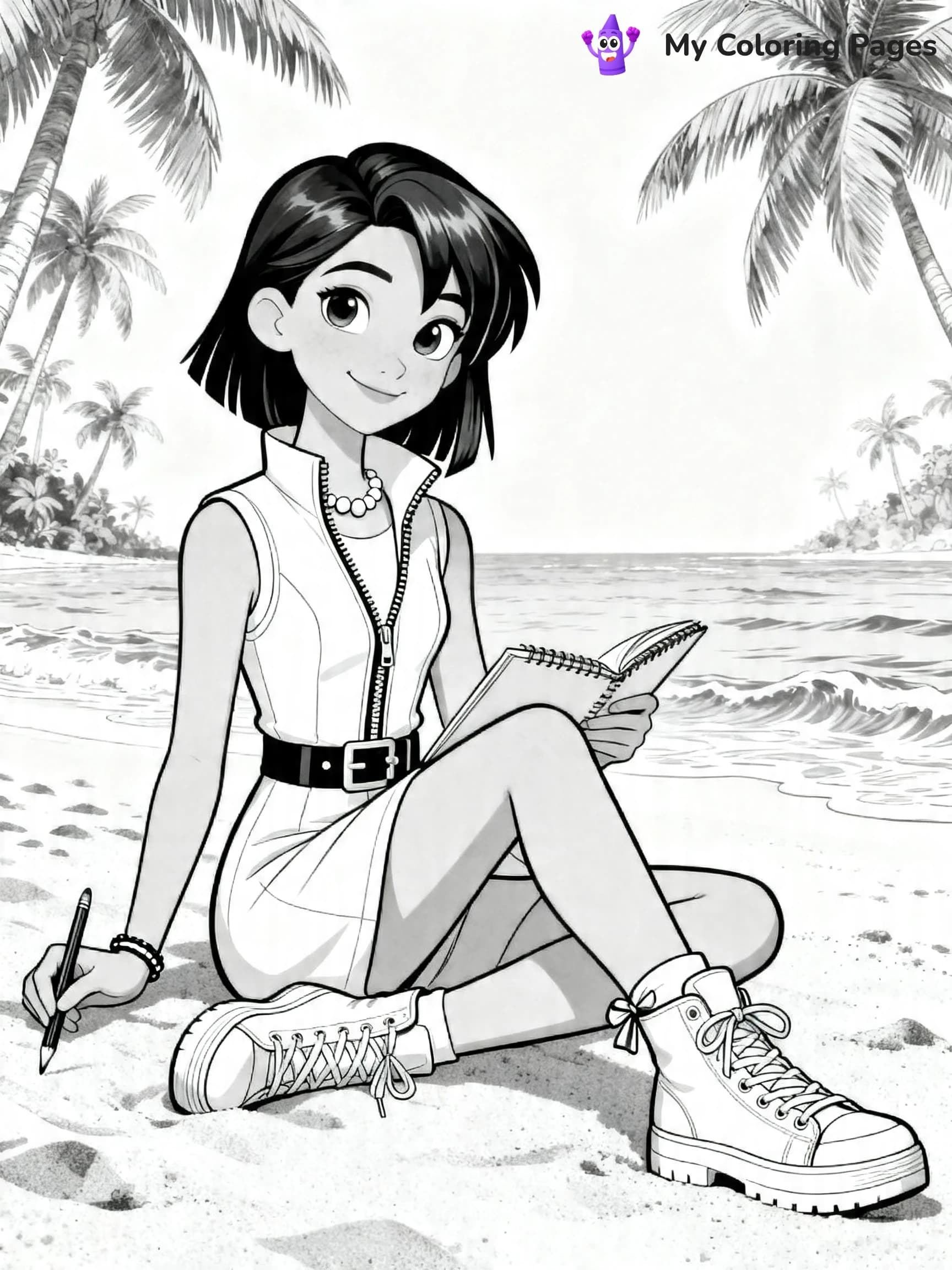 Kingdom Hearts Coloring Pages - 2