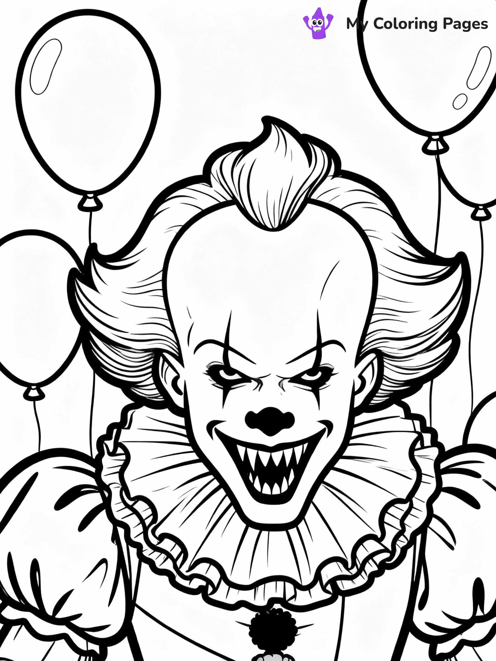 Horror Coloring Pages - 46