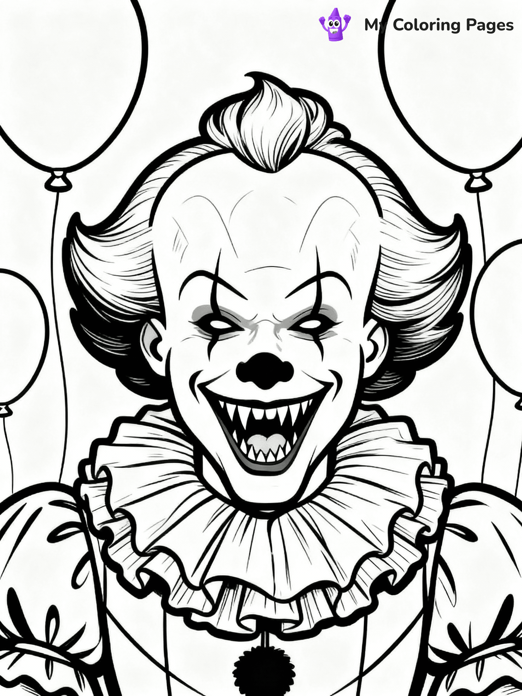 Horror Coloring Pages - 45