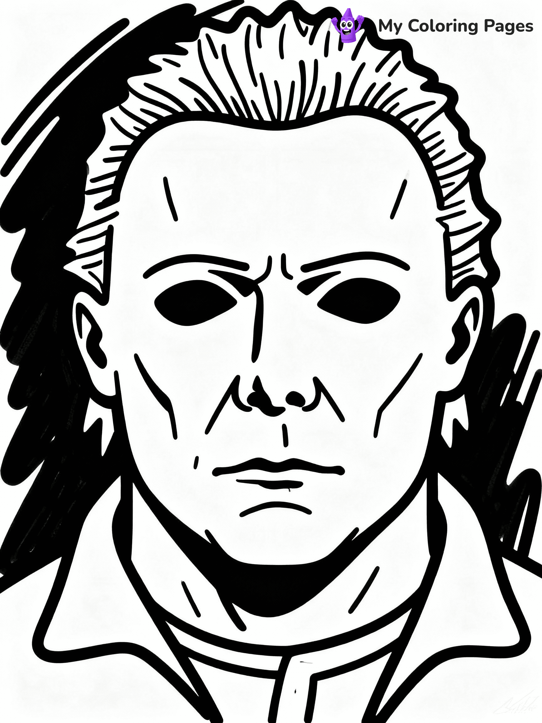 Horror Coloring Pages - 40