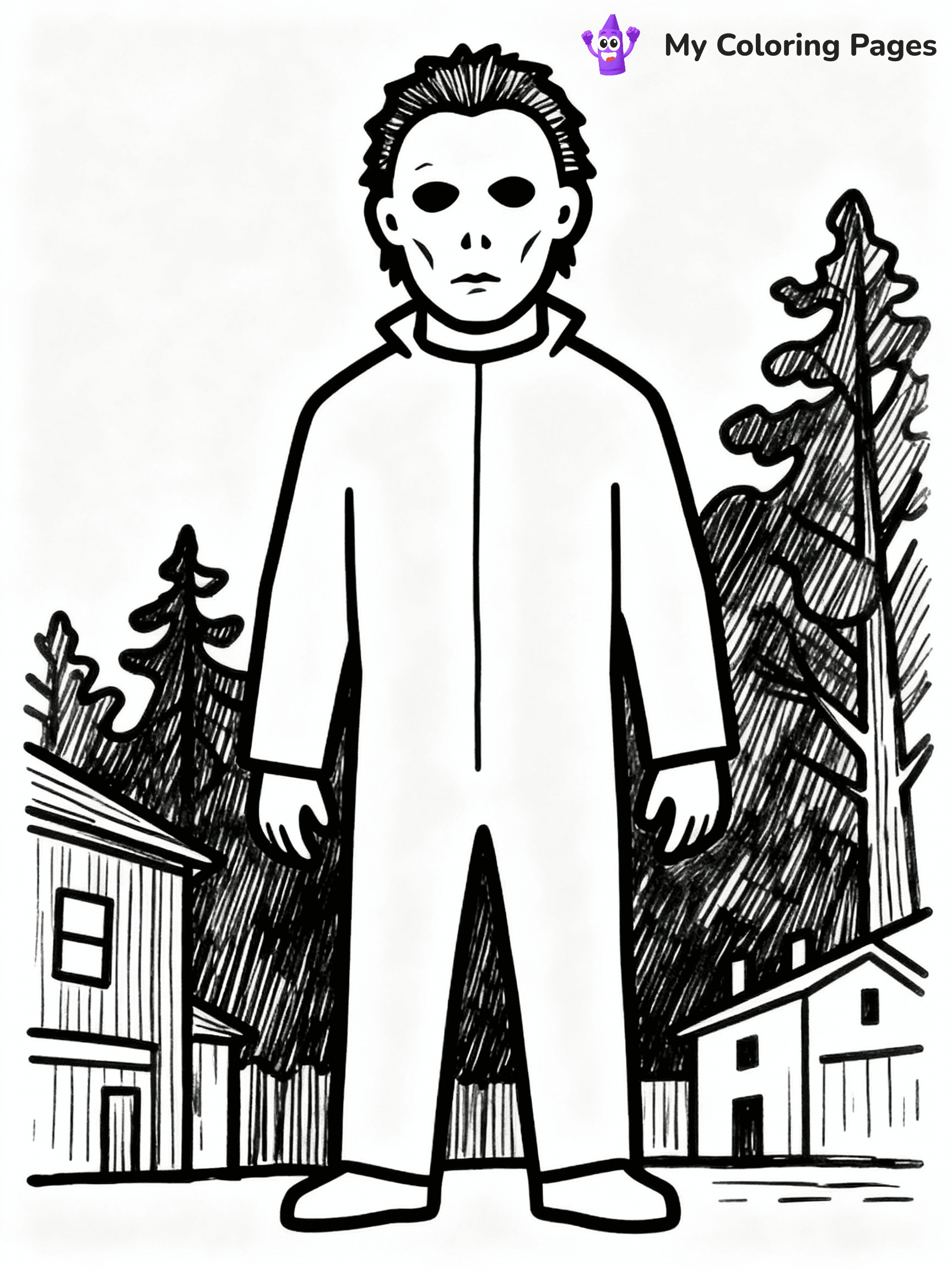 Horror Coloring Pages - 39