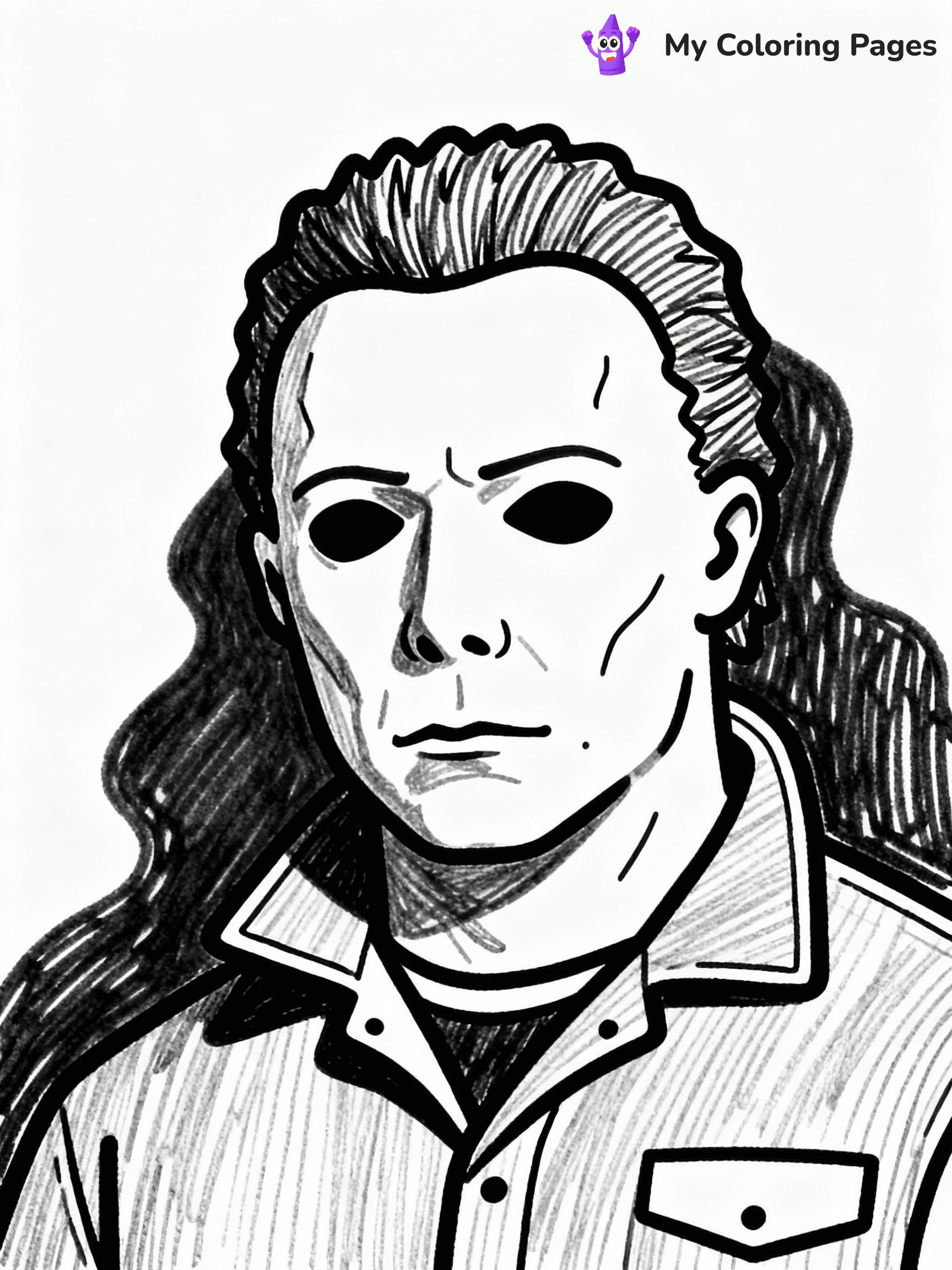 Horror Coloring Pages - 36