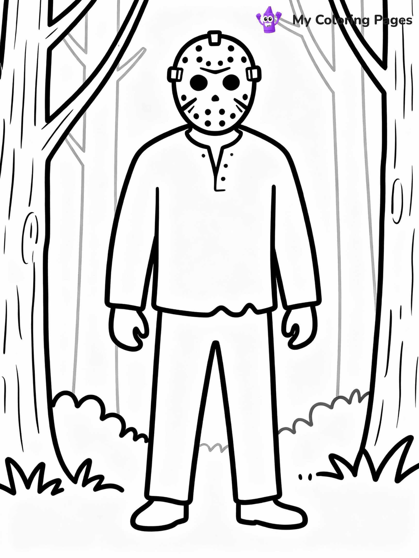 Horror Coloring Pages - 32