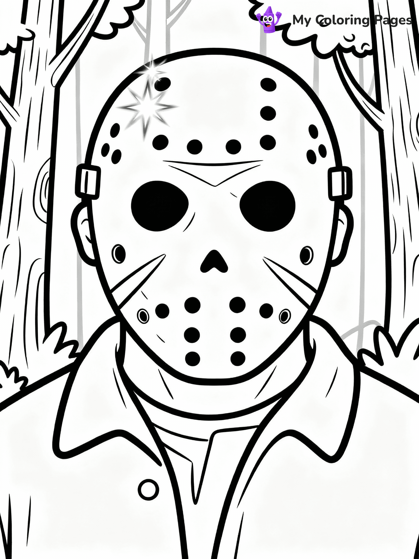 Horror Coloring Pages - 31