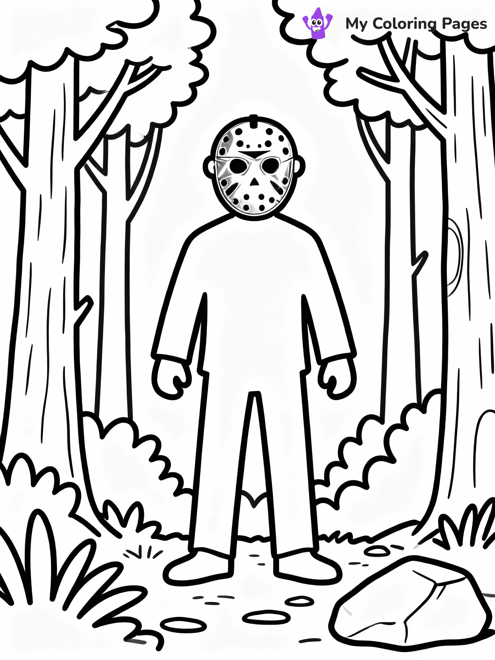 Horror Coloring Pages - 29