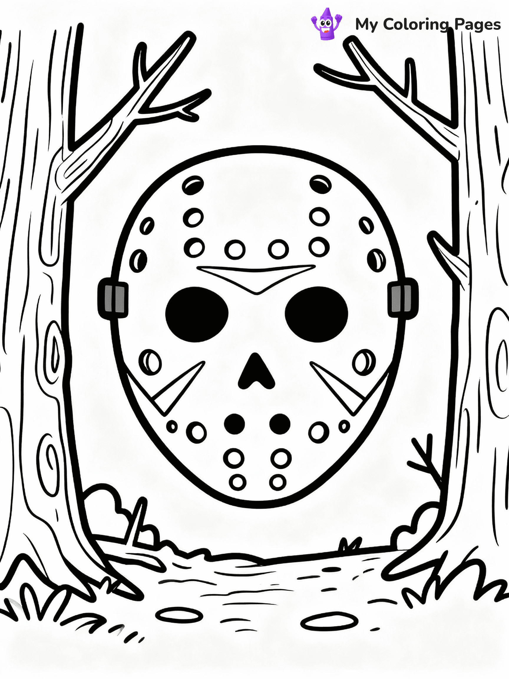 Horror Coloring Pages - 28