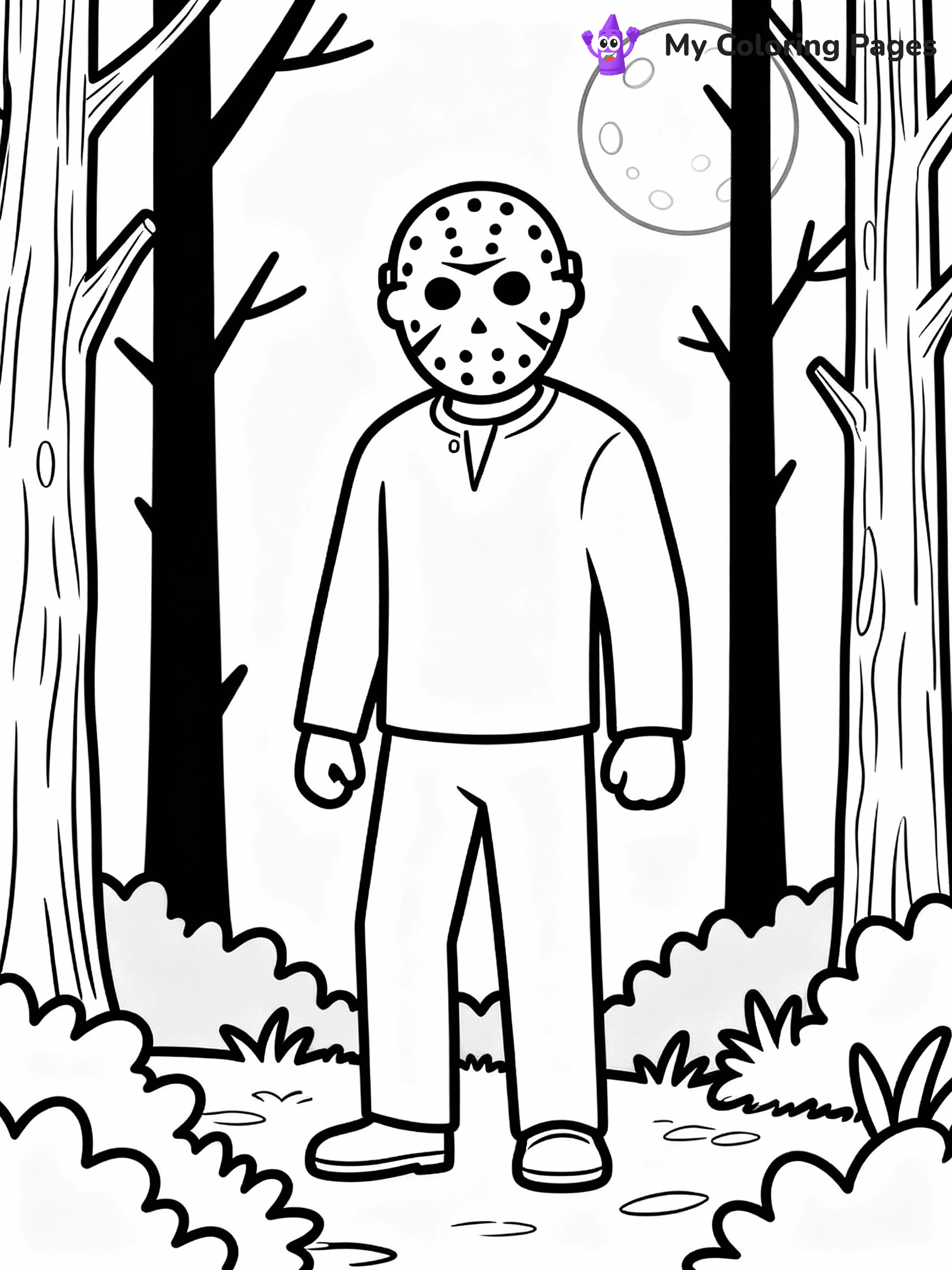 Horror Coloring Pages - 26