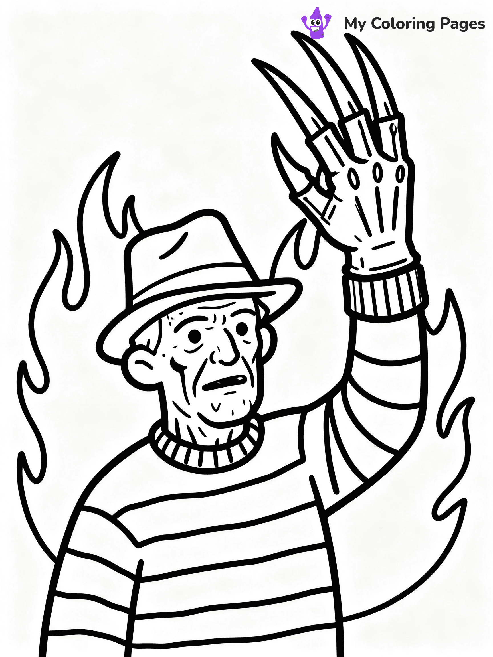 Horror Coloring Pages - 24
