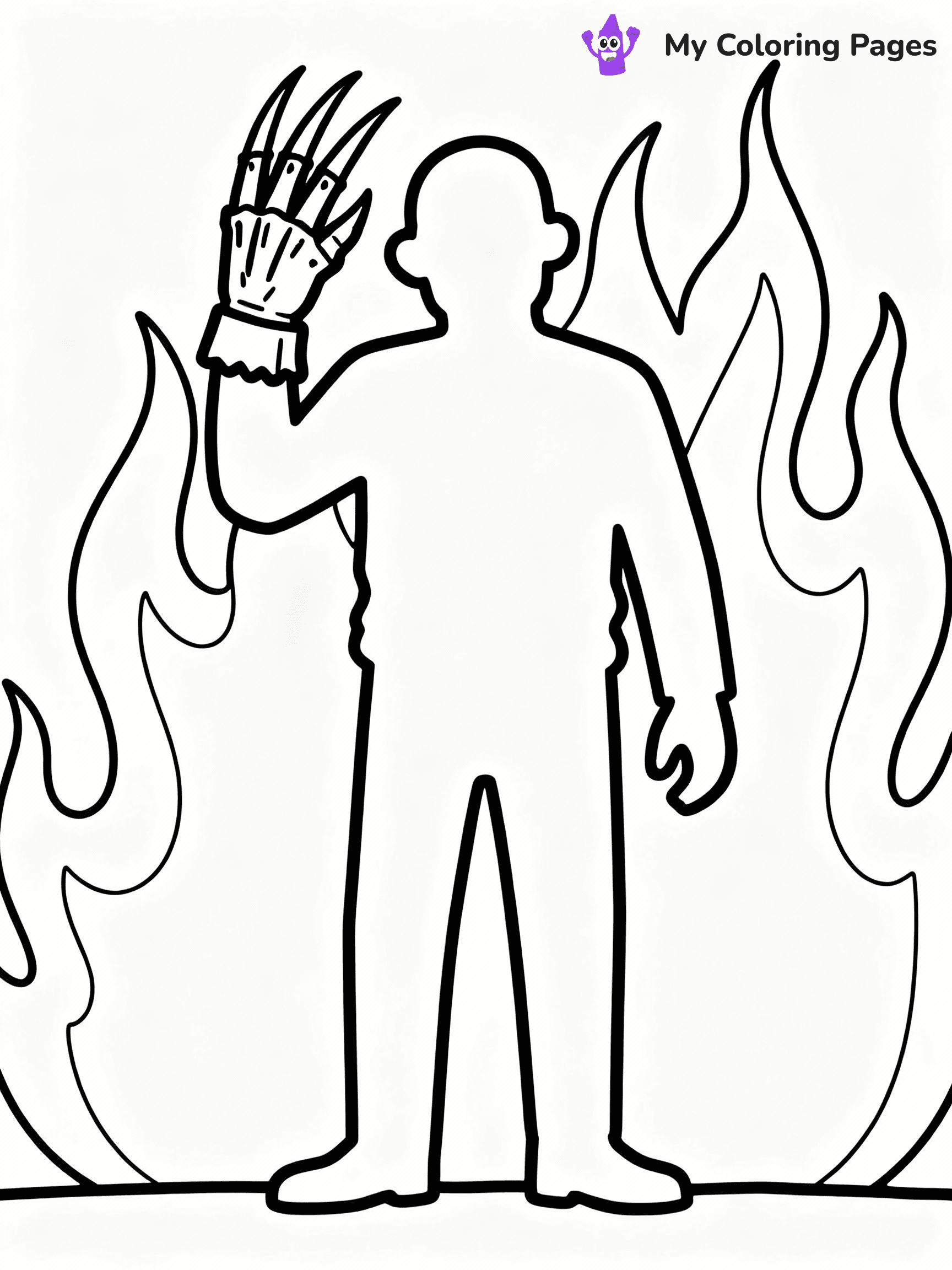 Horror Coloring Pages - 23
