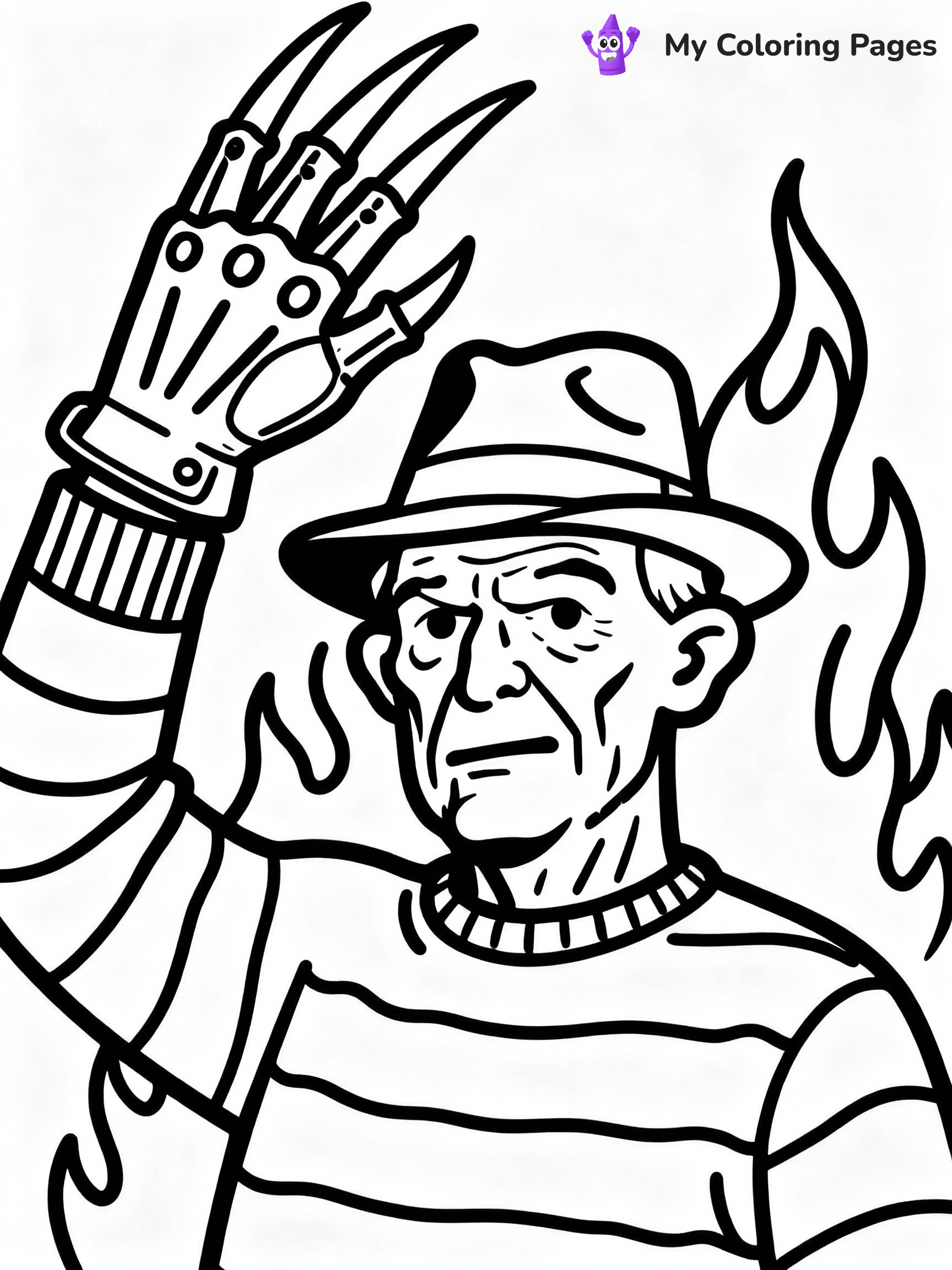 Horror Coloring Pages - 19