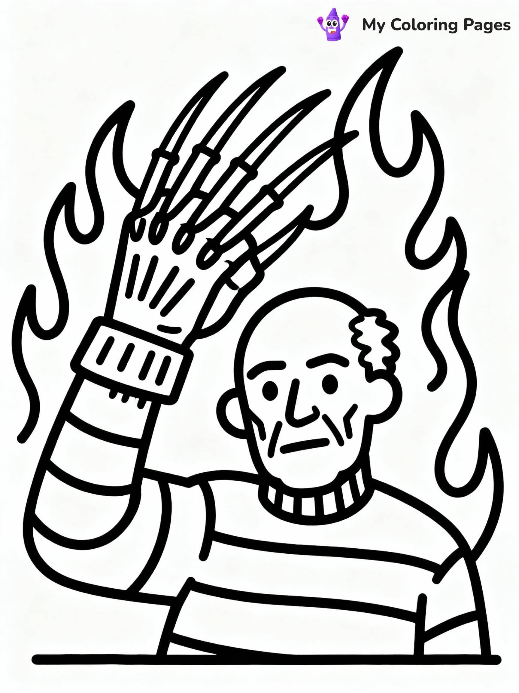 Horror Coloring Pages - 18