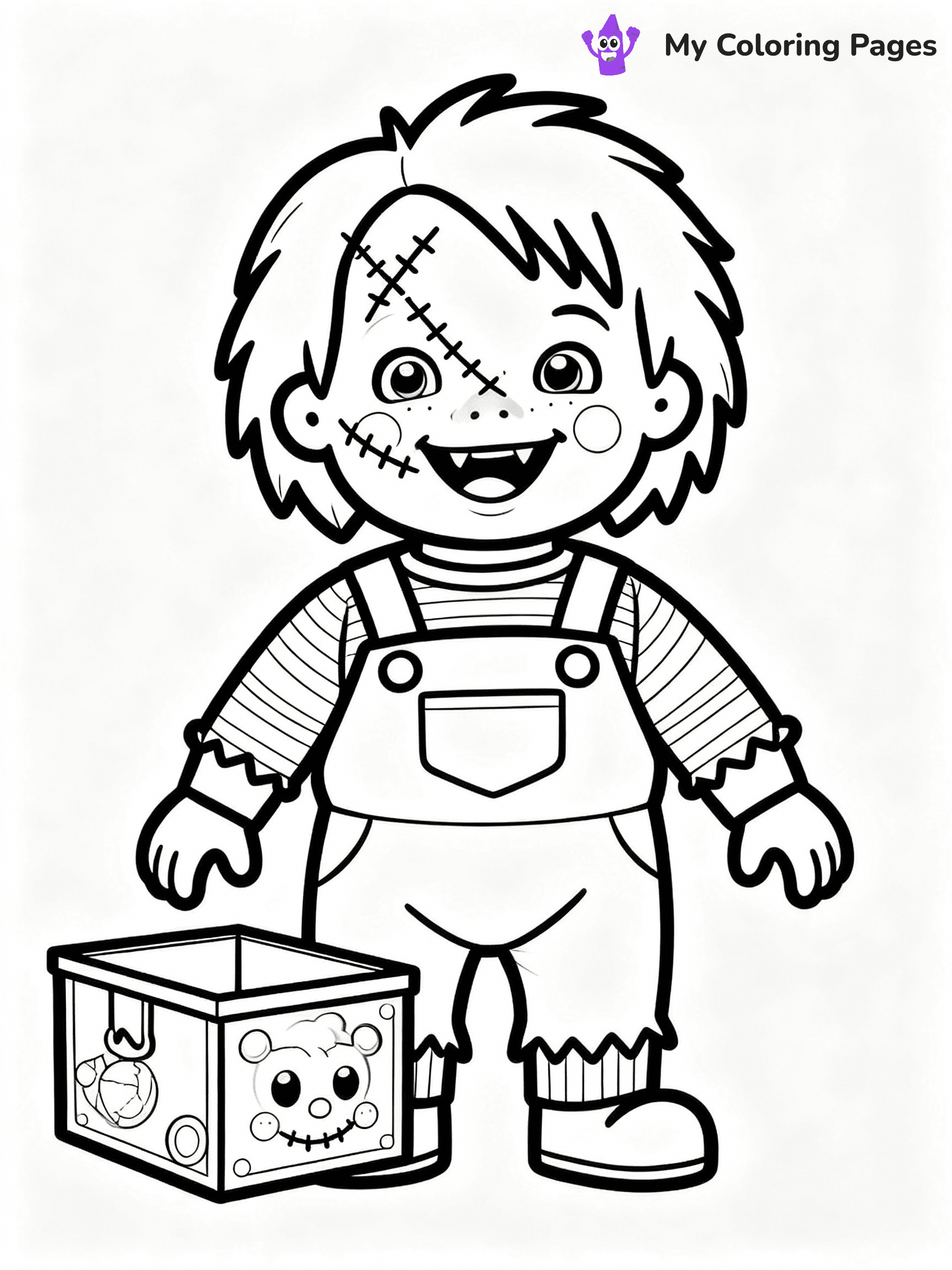 Horror Coloring Pages - 16