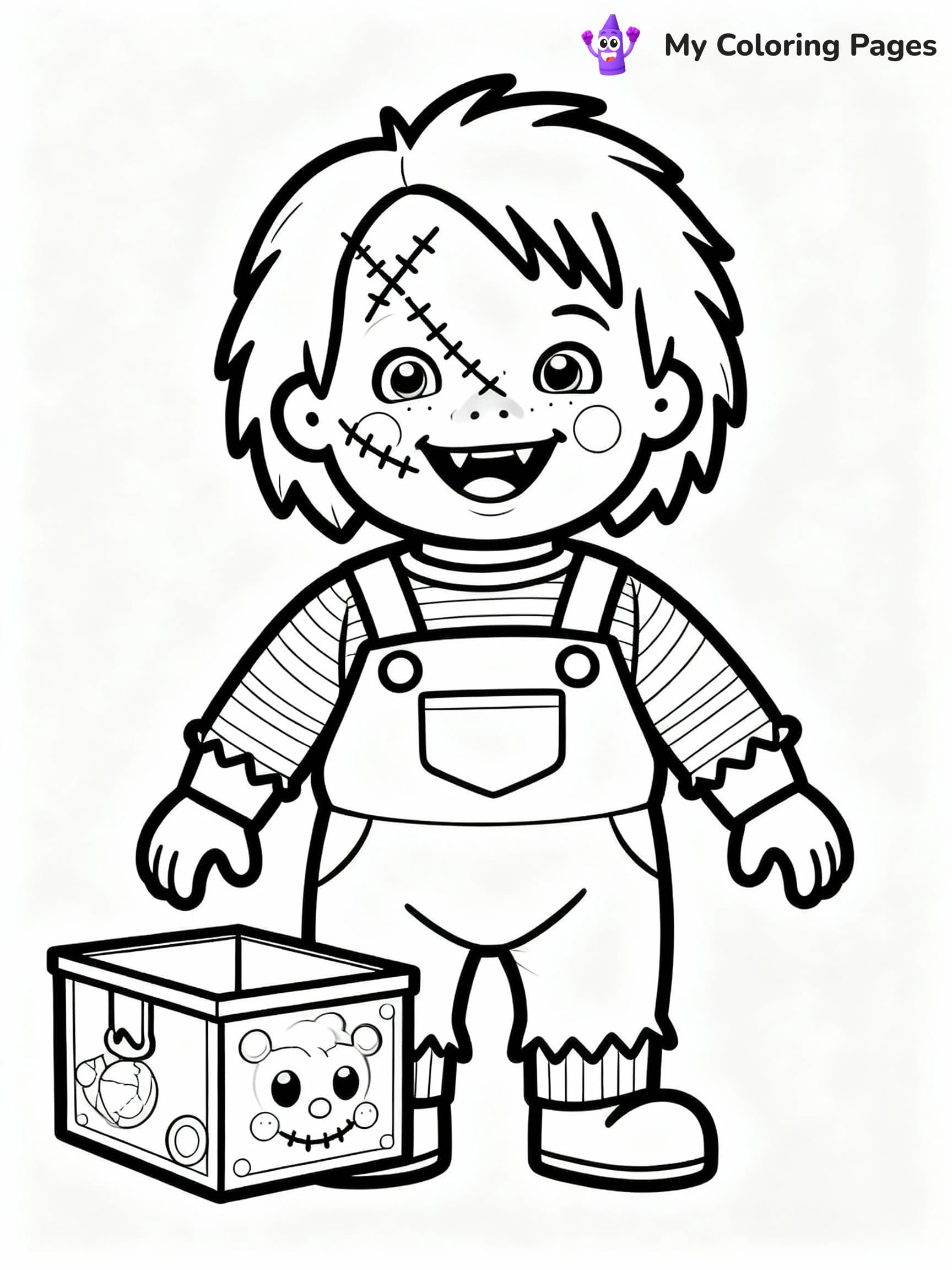 Horror Coloring Pages - 16