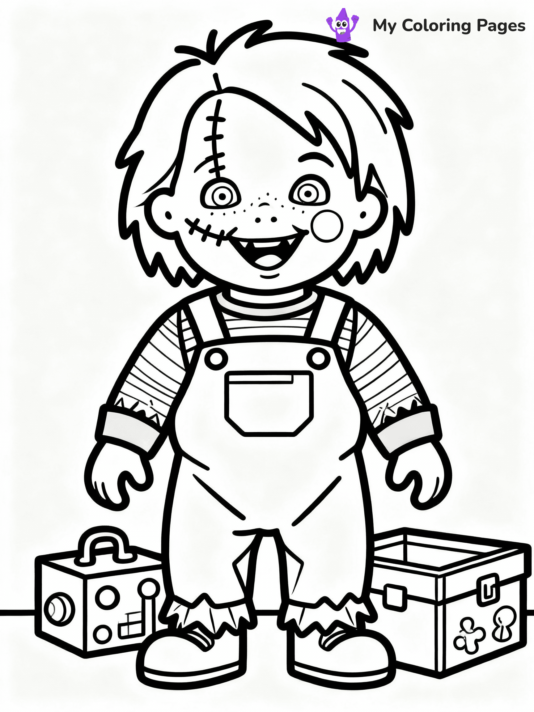 Horror Coloring Pages - 14