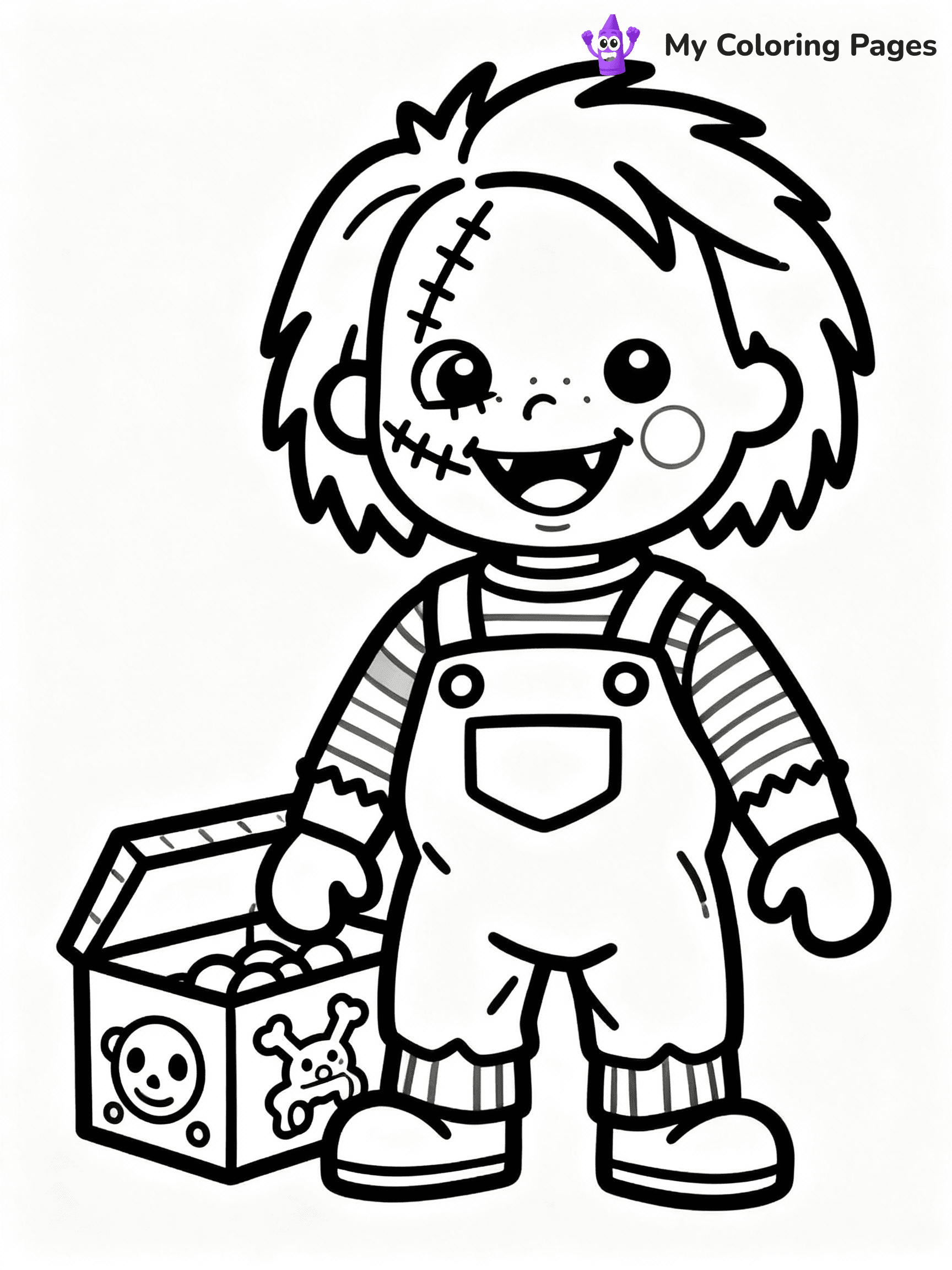 Horror Coloring Pages - 13