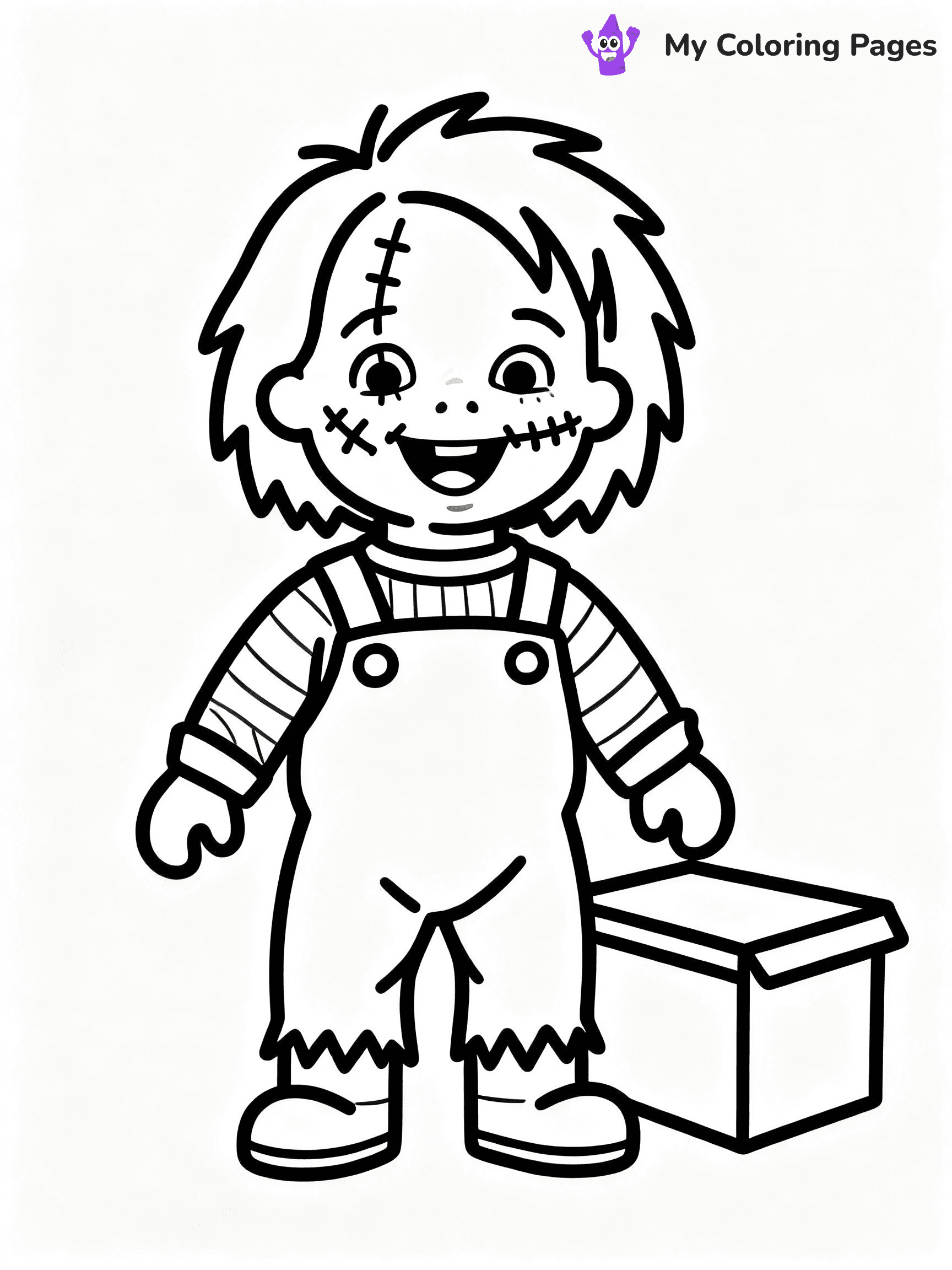 Horror Coloring Pages - 12