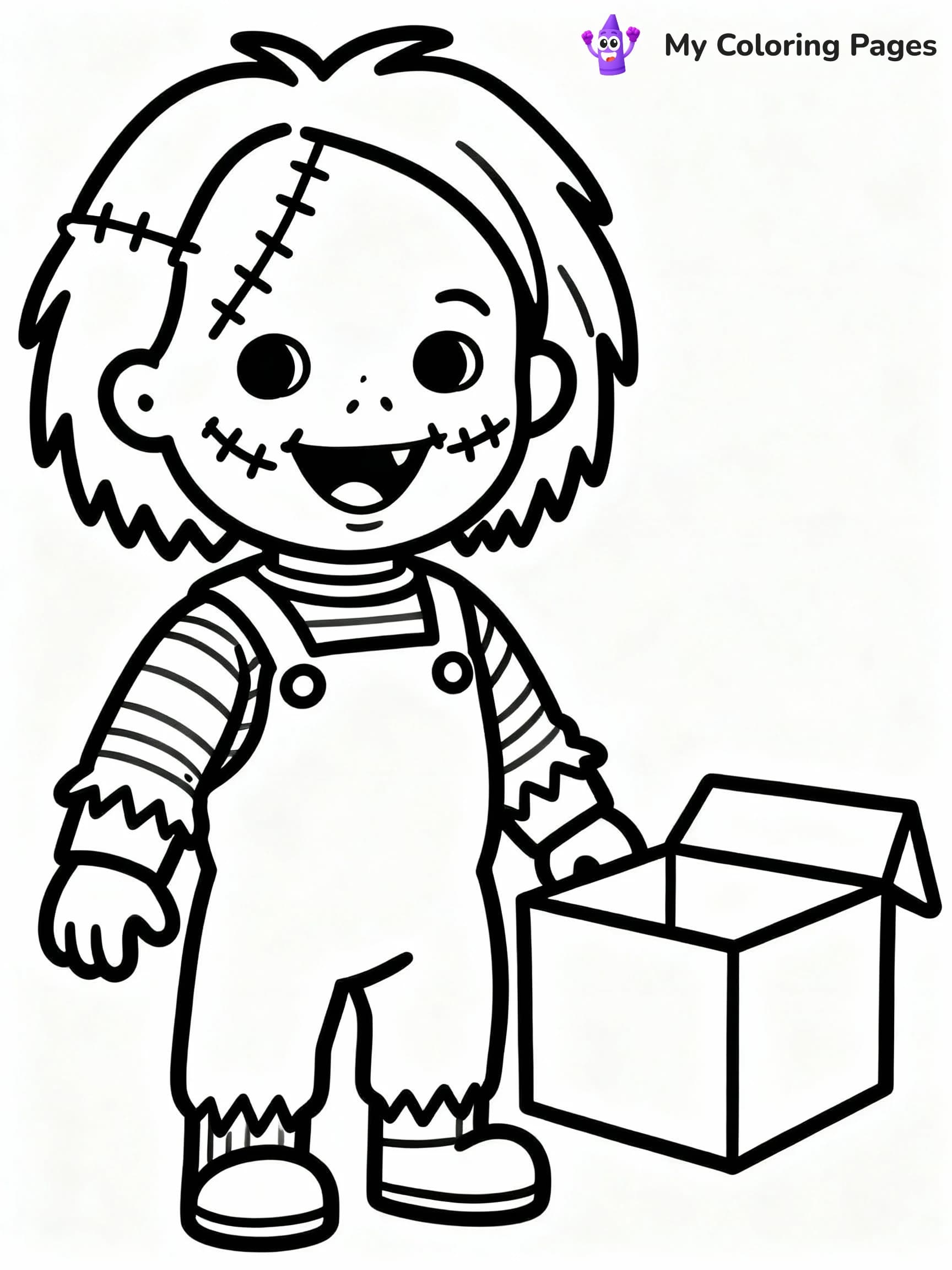 Horror Coloring Pages - 10