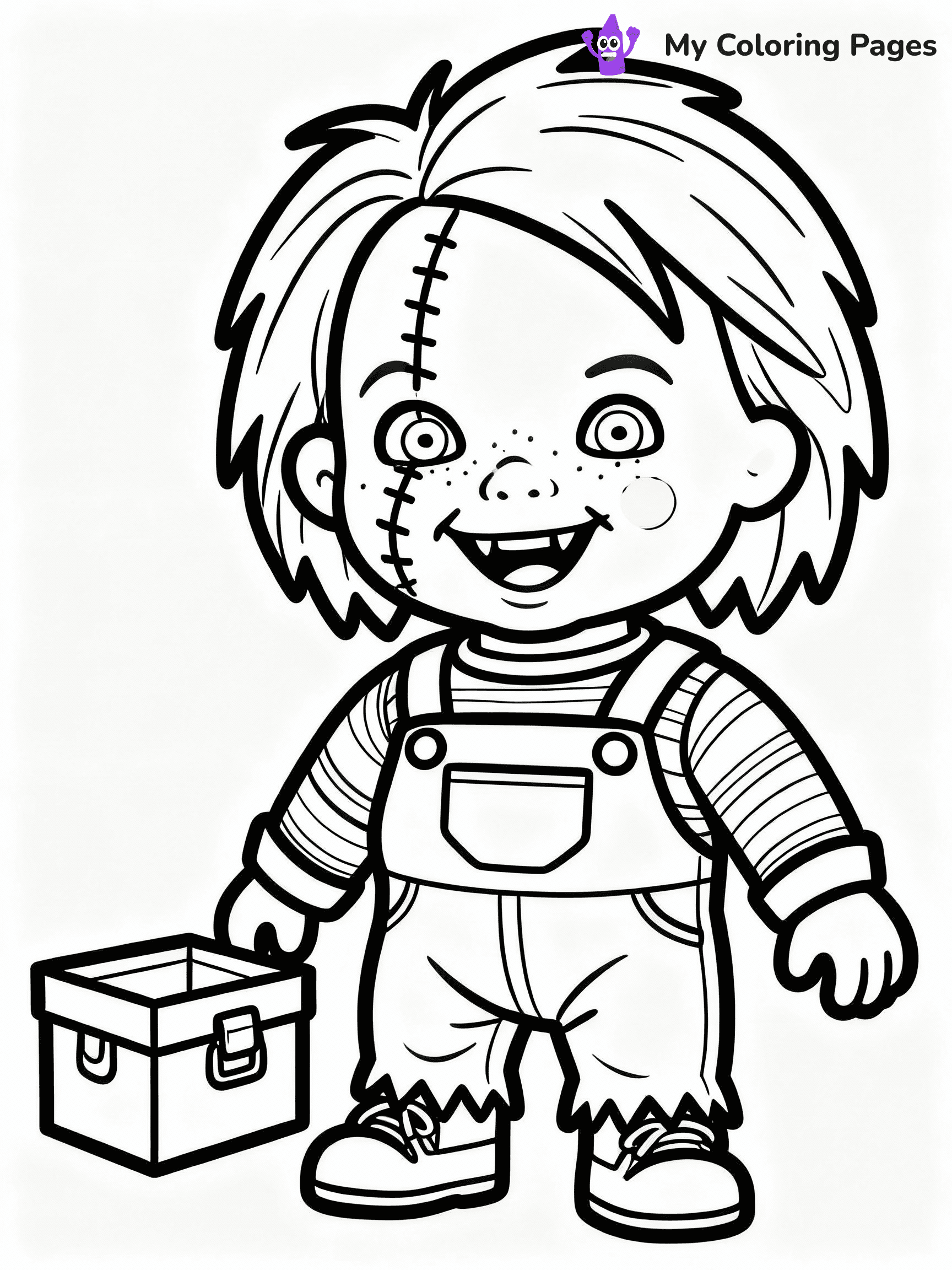 Horror Coloring Pages - 9